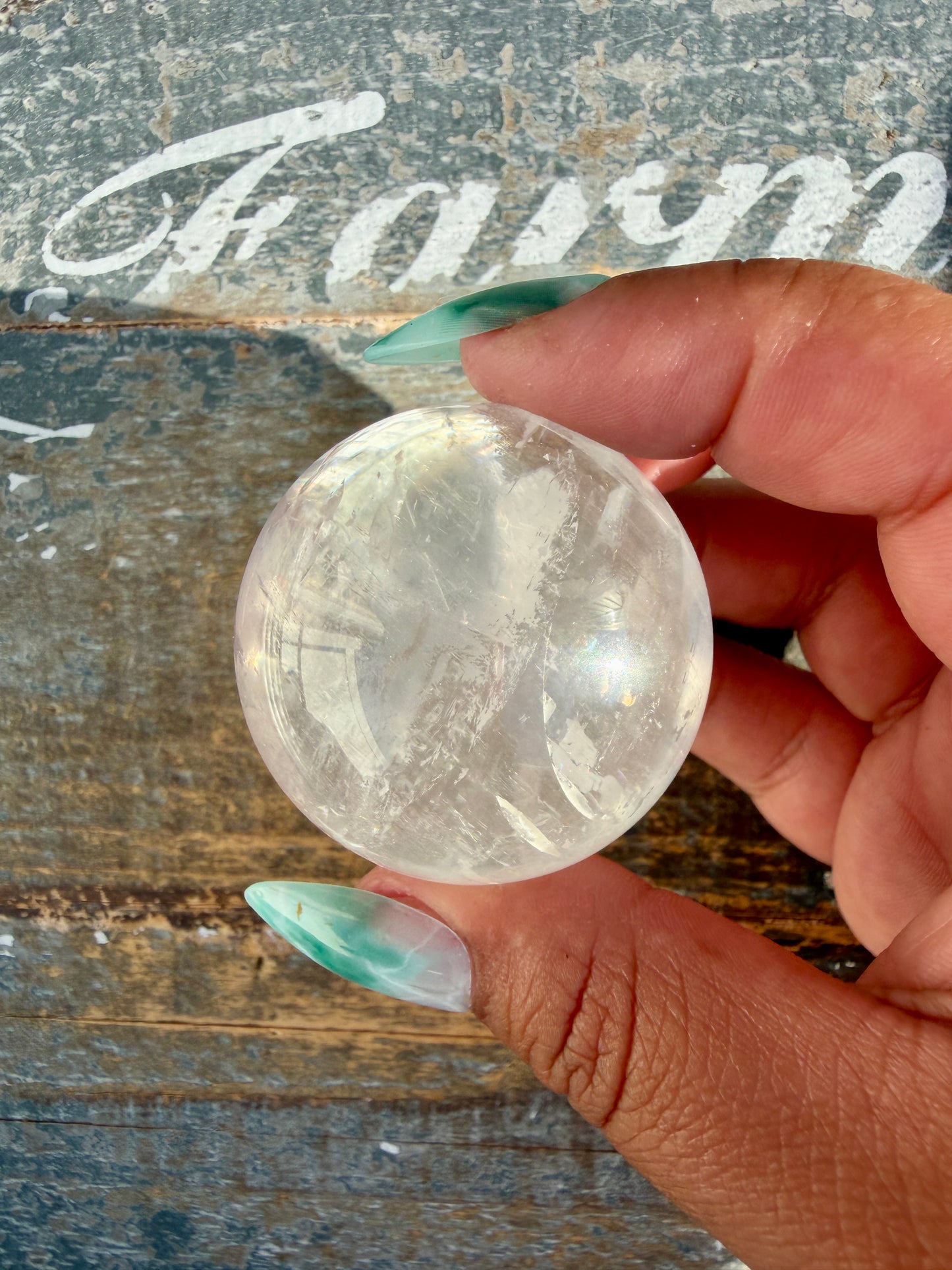 Gorgeous Optical Calcite Sphere | Opt B