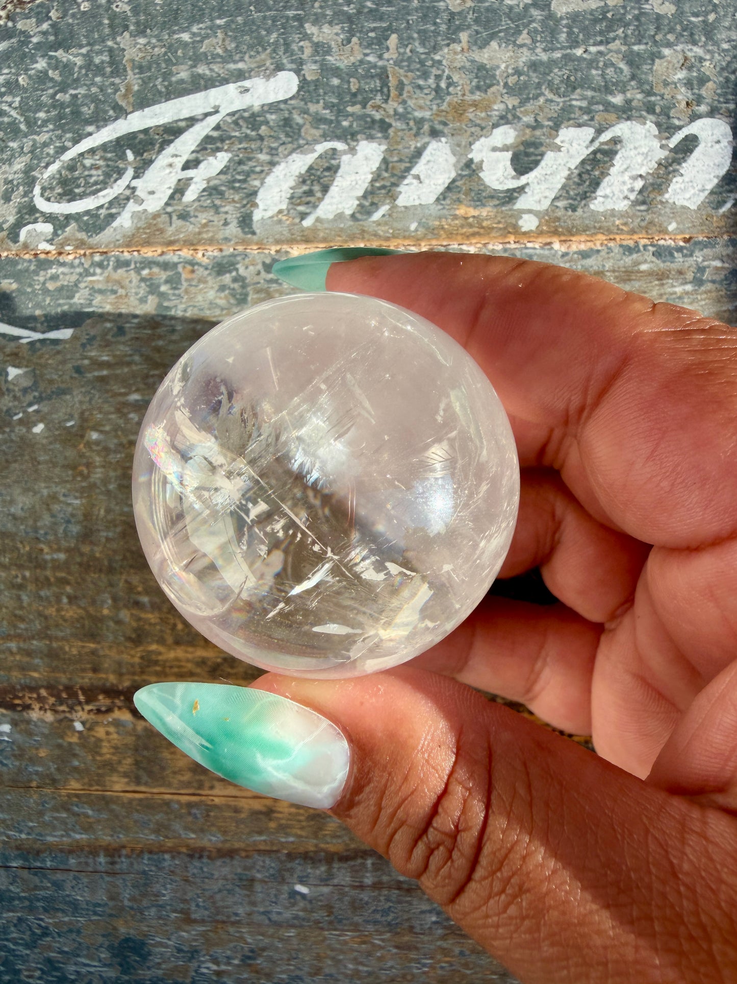 Gorgeous Optical Calcite Sphere | Opt B