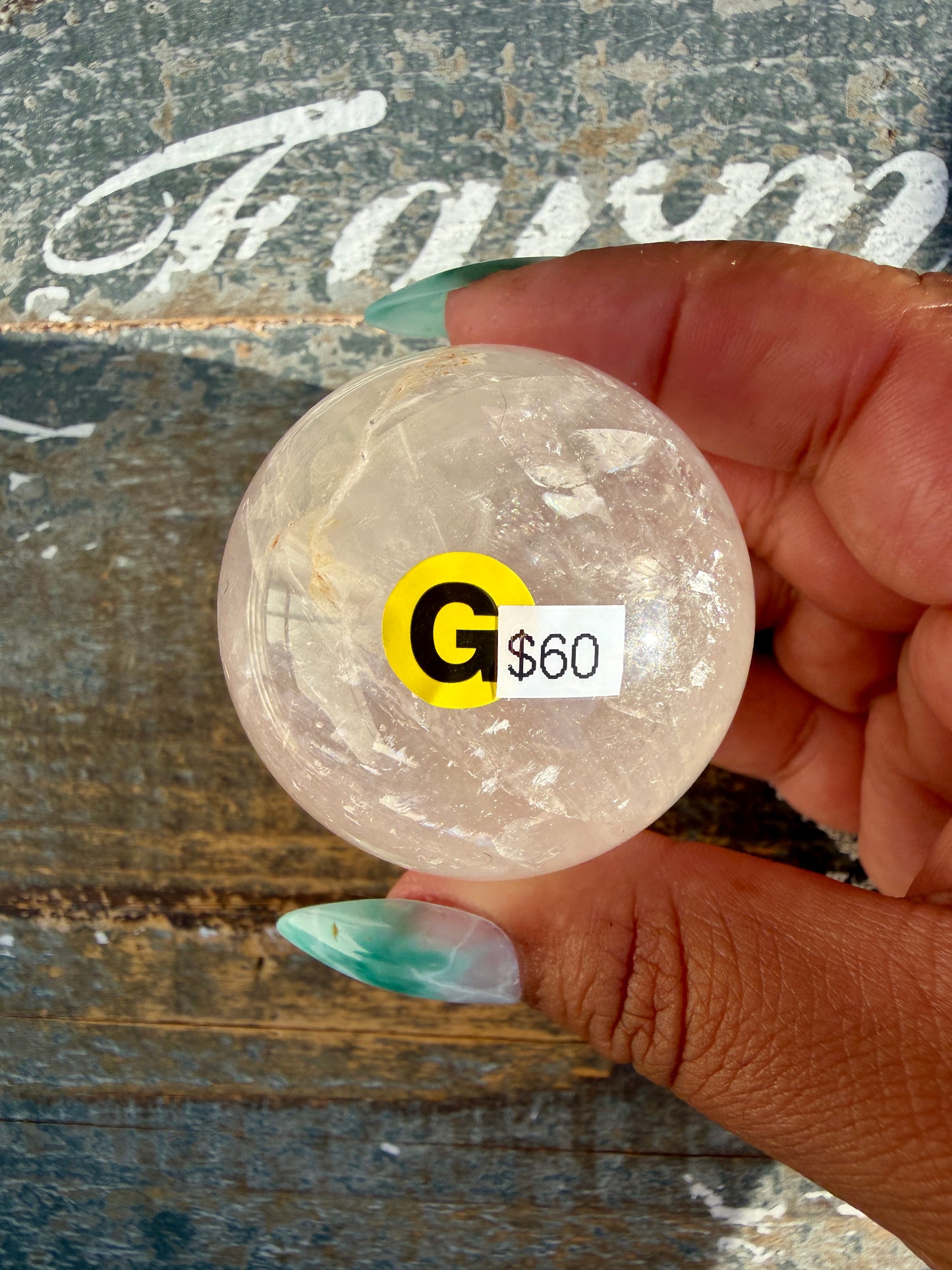 Gorgeous Optical Calcite Sphere | Opt G