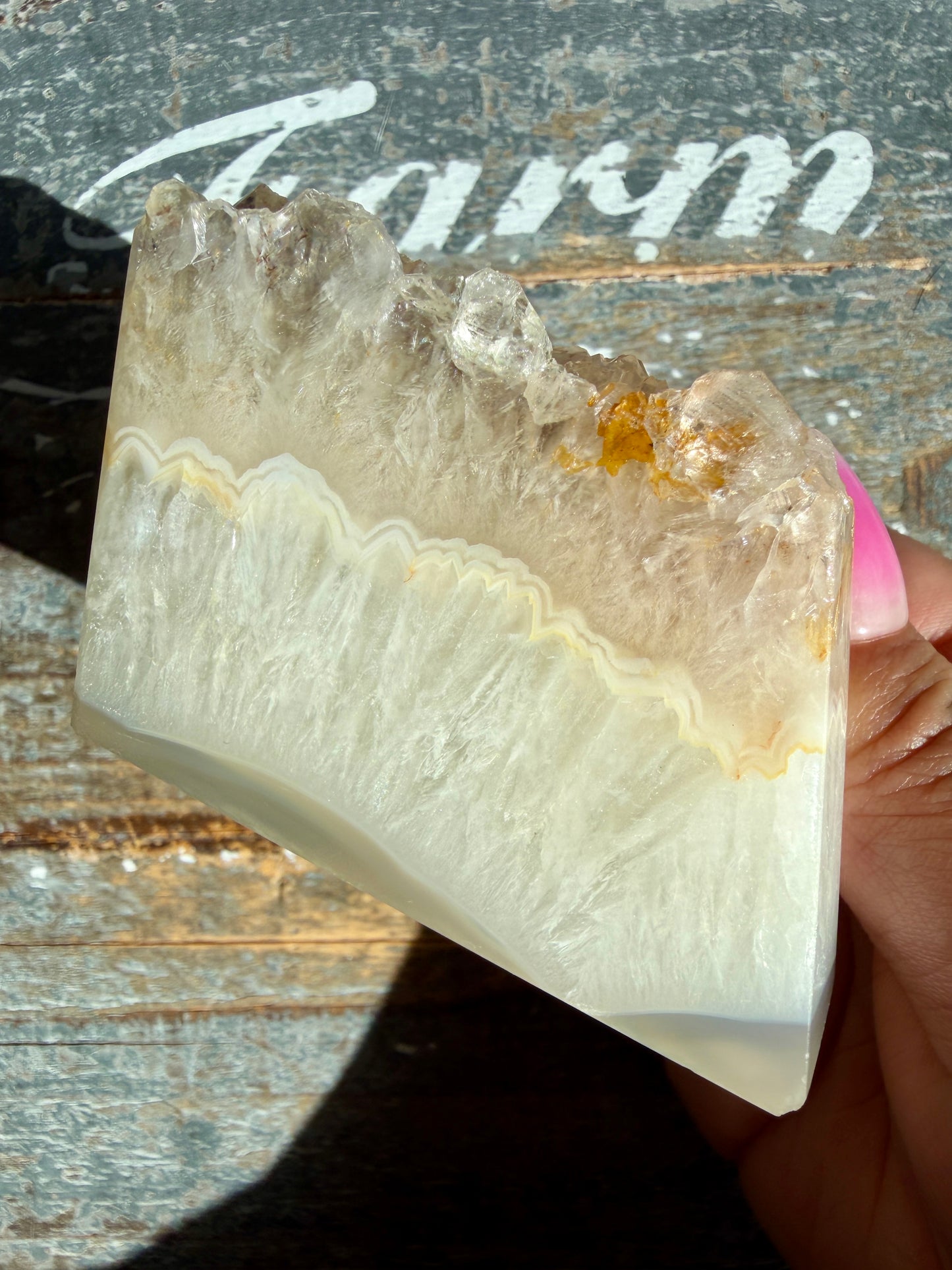 Gorgeous Flower Agate Freeform | Opt W