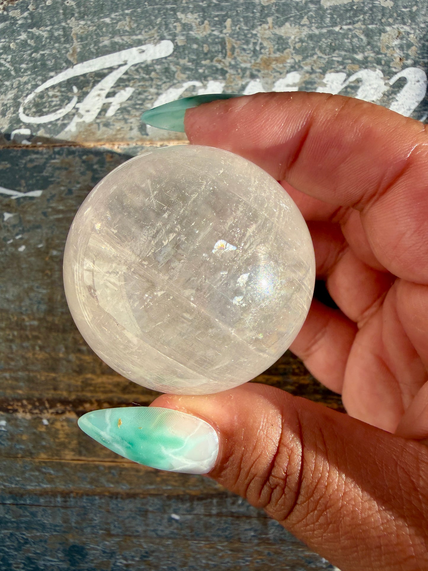 Gorgeous Optical Calcite Sphere | Opt G