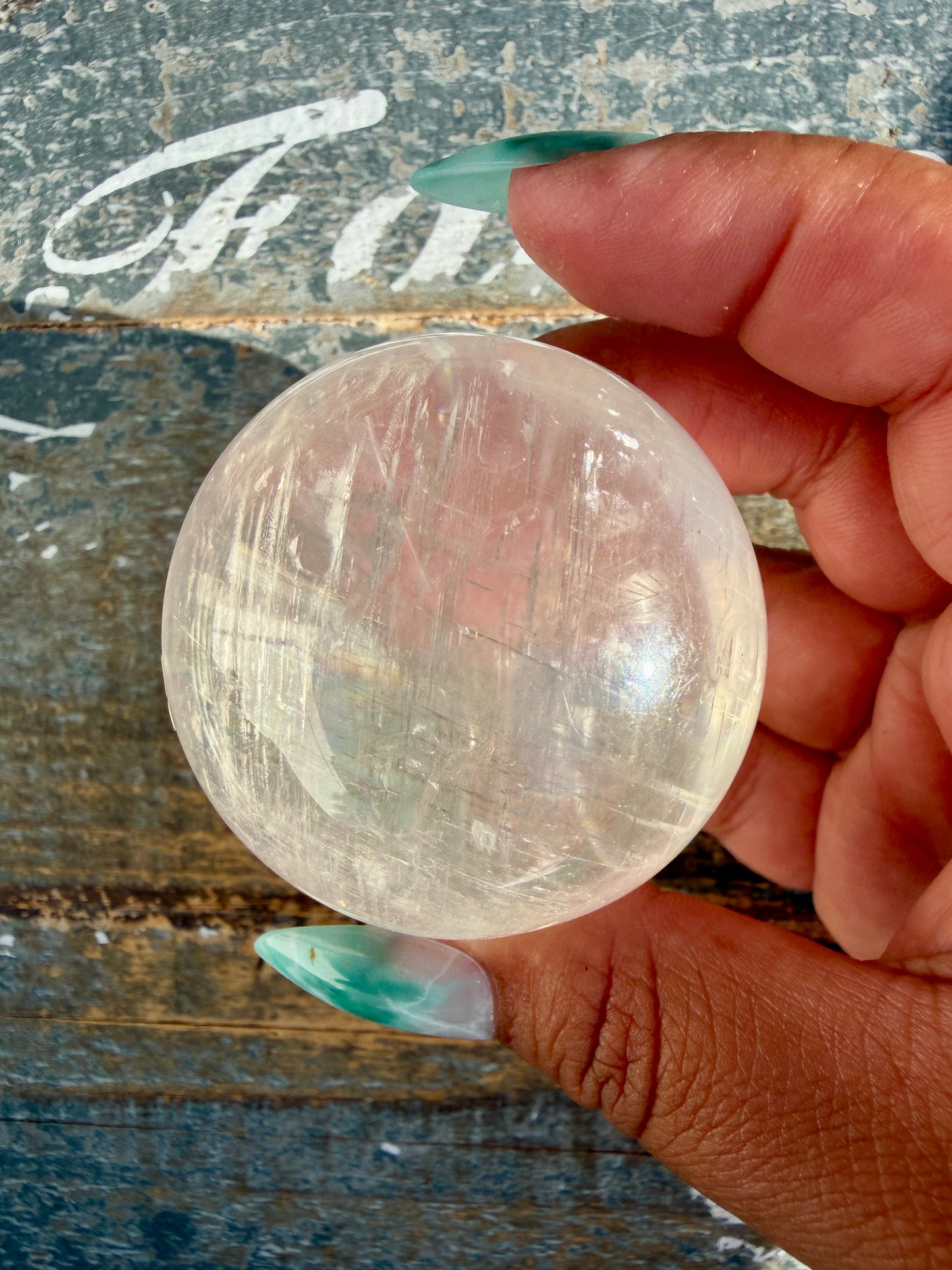 Gorgeous Optical Calcite Sphere | Opt I