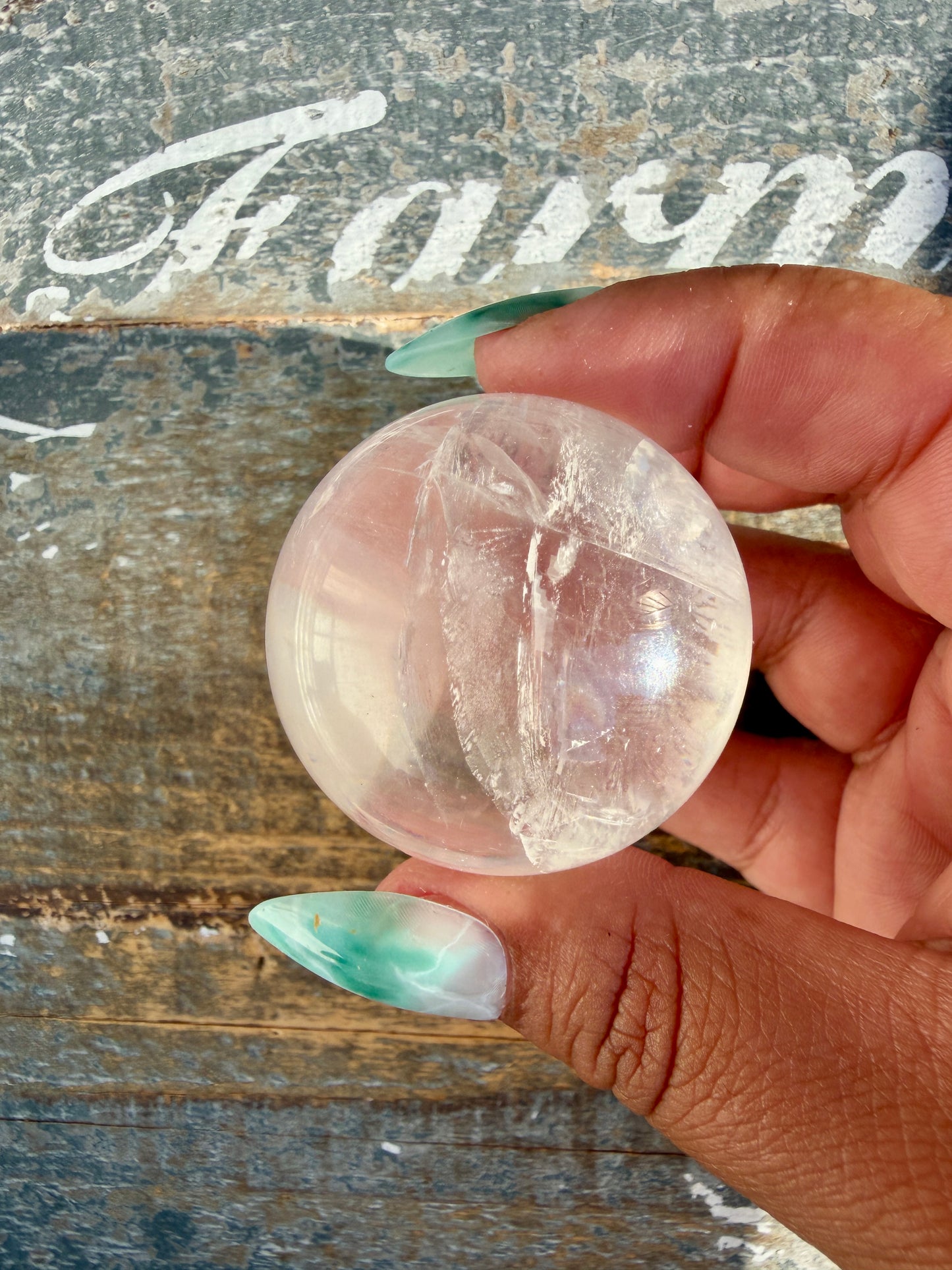 Gorgeous Optical Calcite Sphere | Opt F