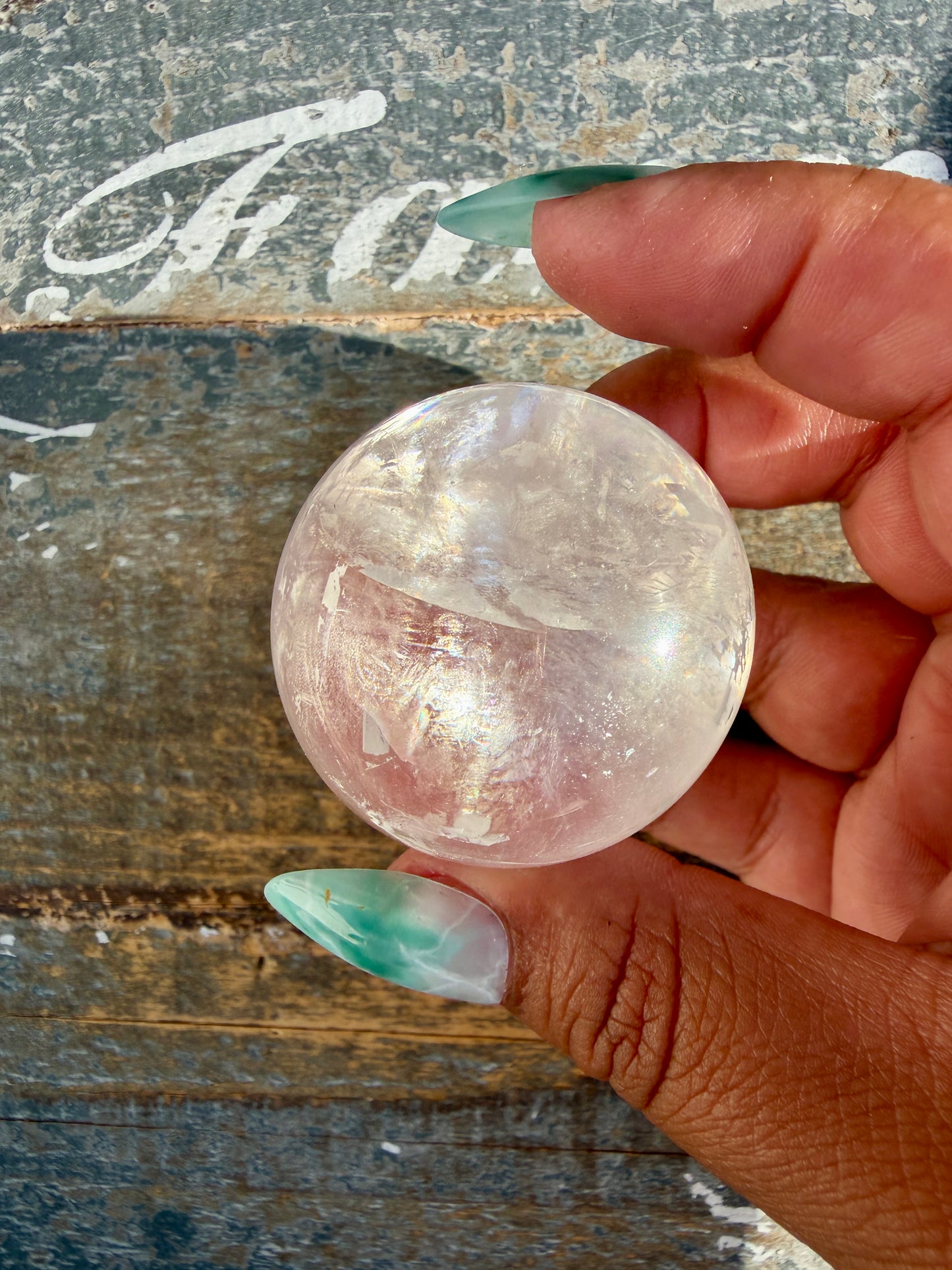 Gorgeous Optical Calcite Sphere | Opt F