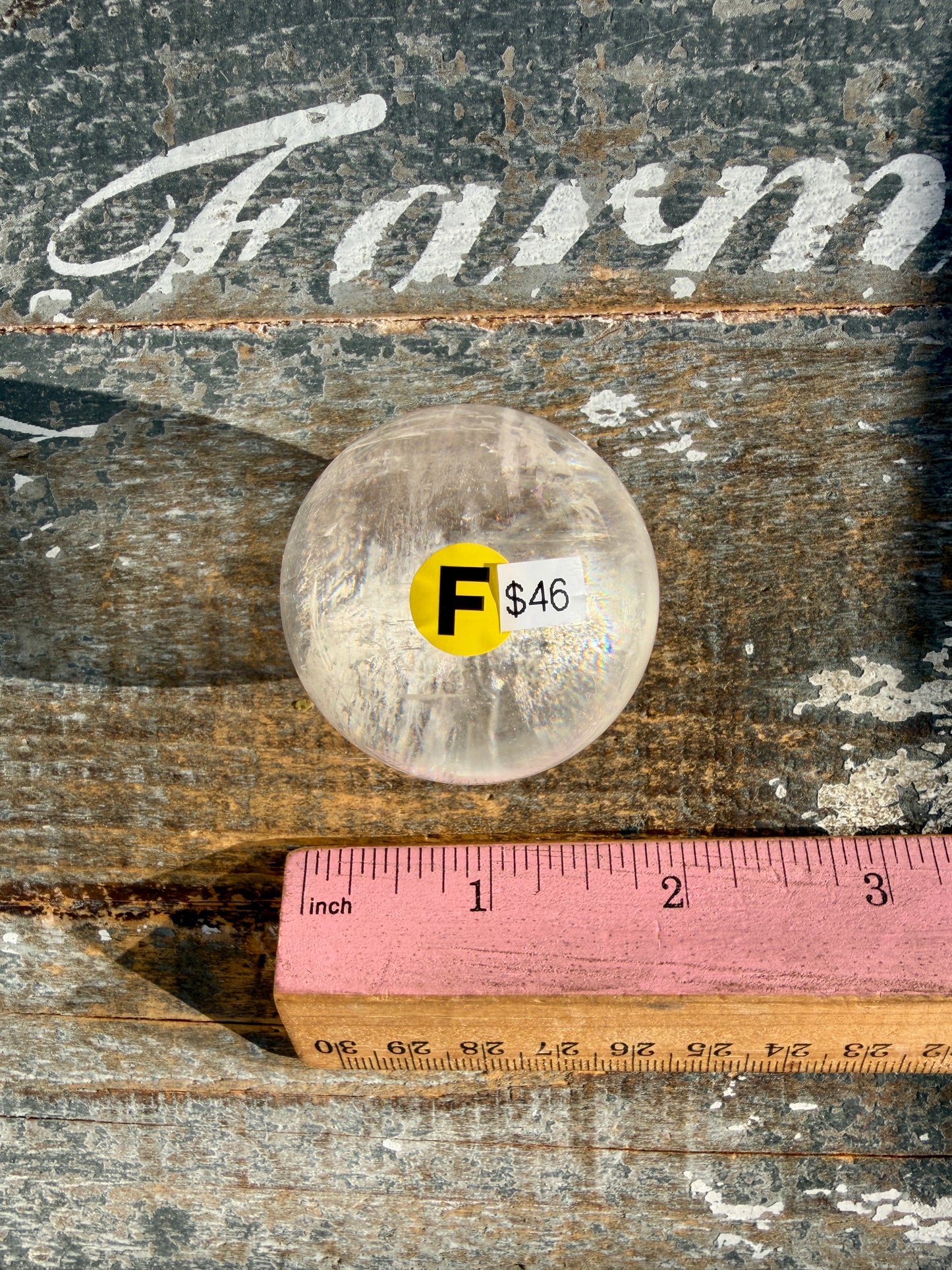 Gorgeous Optical Calcite Sphere | Opt F