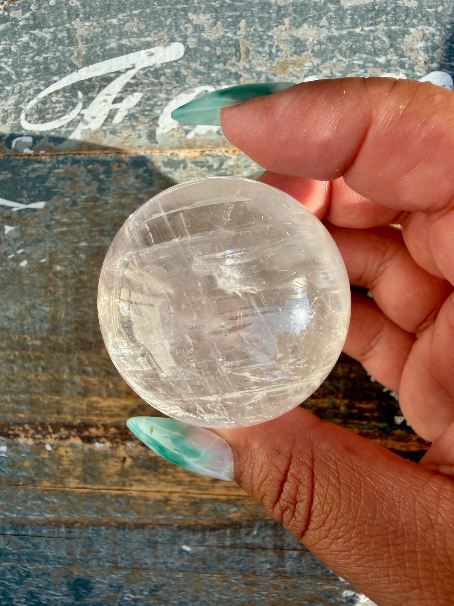 Gorgeous Optical Calcite Sphere | Opt H