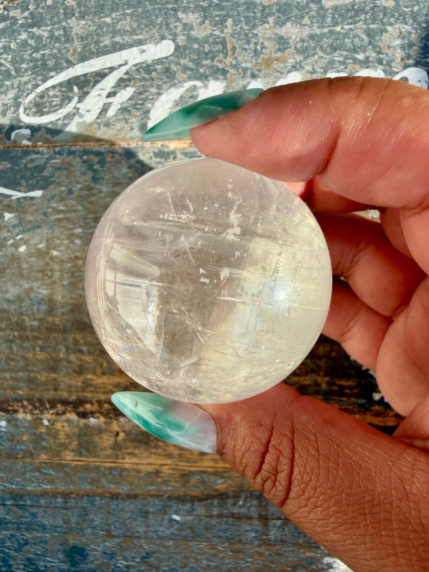 Gorgeous Optical Calcite Sphere | Opt H