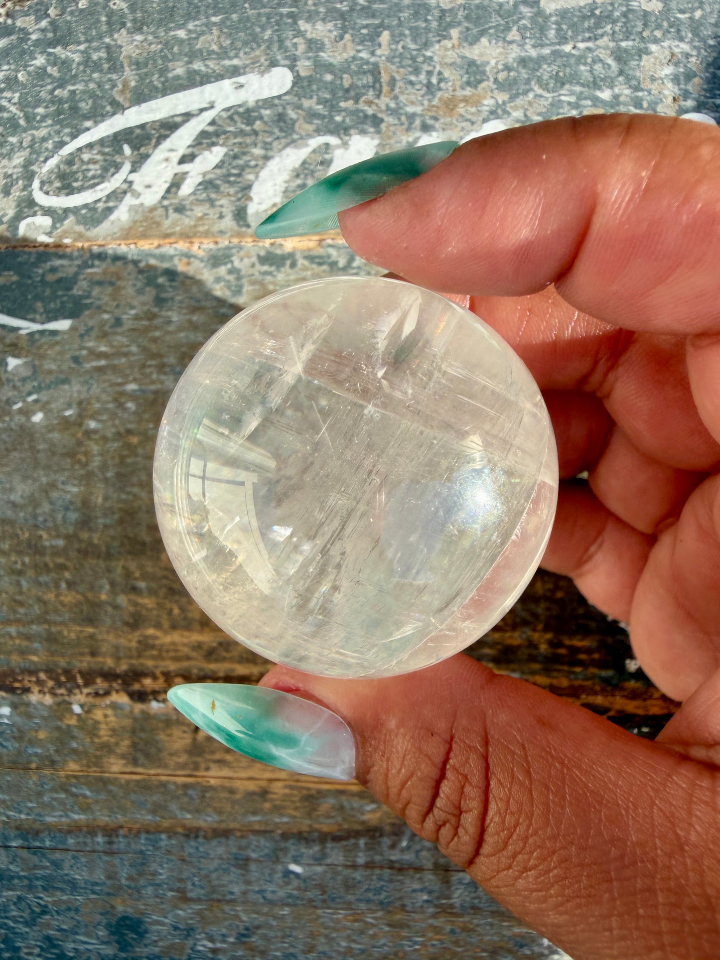 Gorgeous Optical Calcite Sphere | Opt H