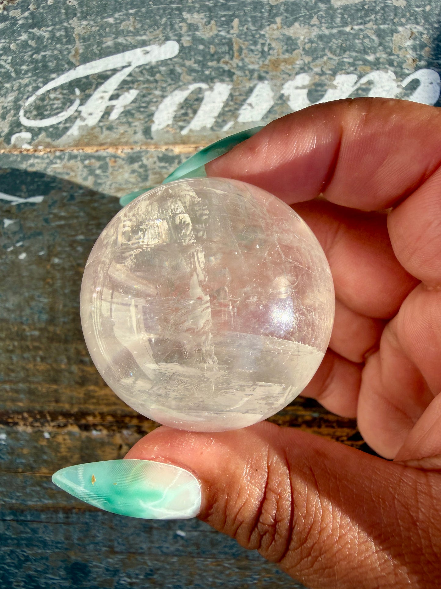 Gorgeous Optical Calcite Sphere | Opt H