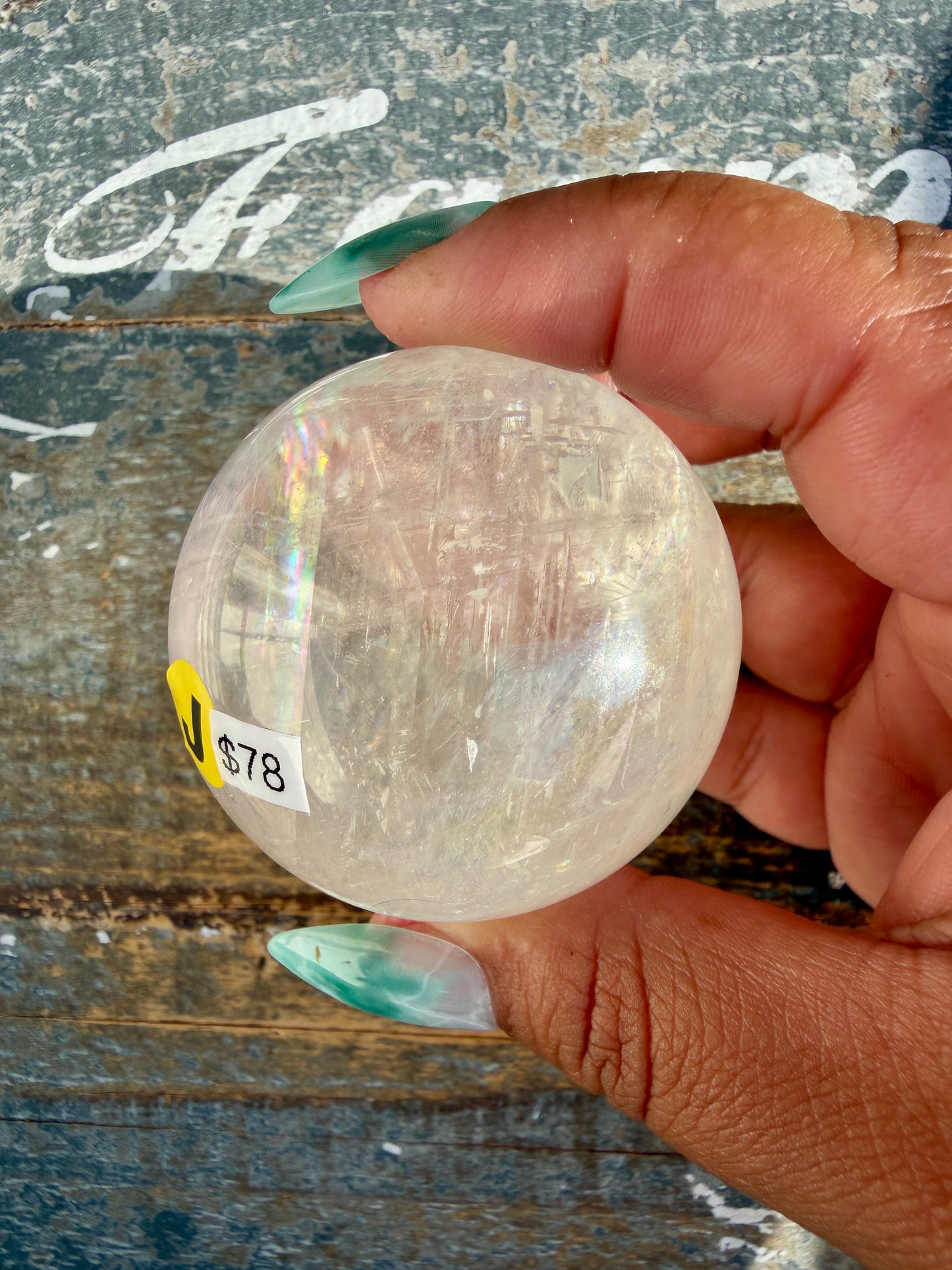 Gorgeous Optical Calcite Sphere | Opt J