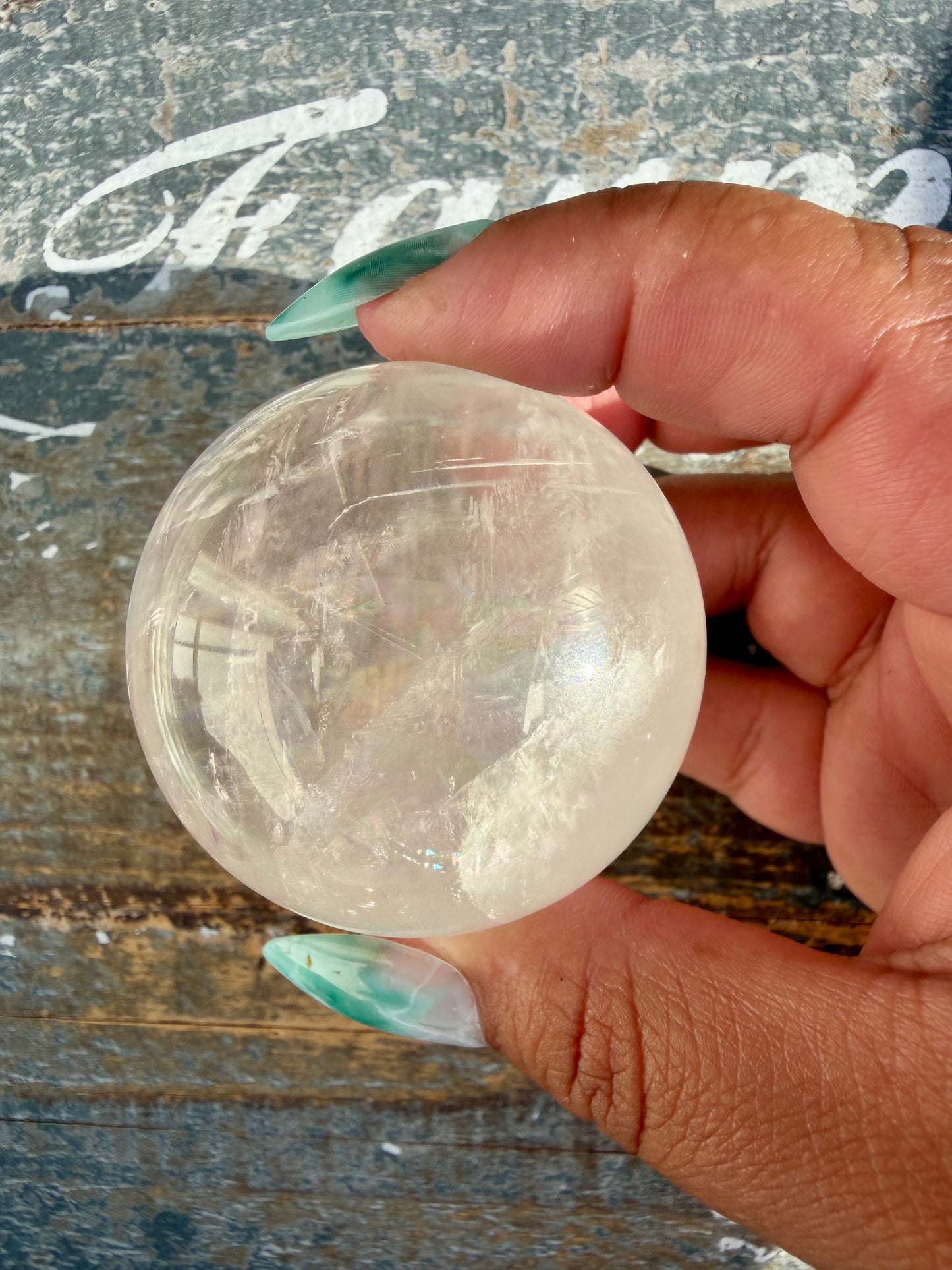 Gorgeous Optical Calcite Sphere | Opt J