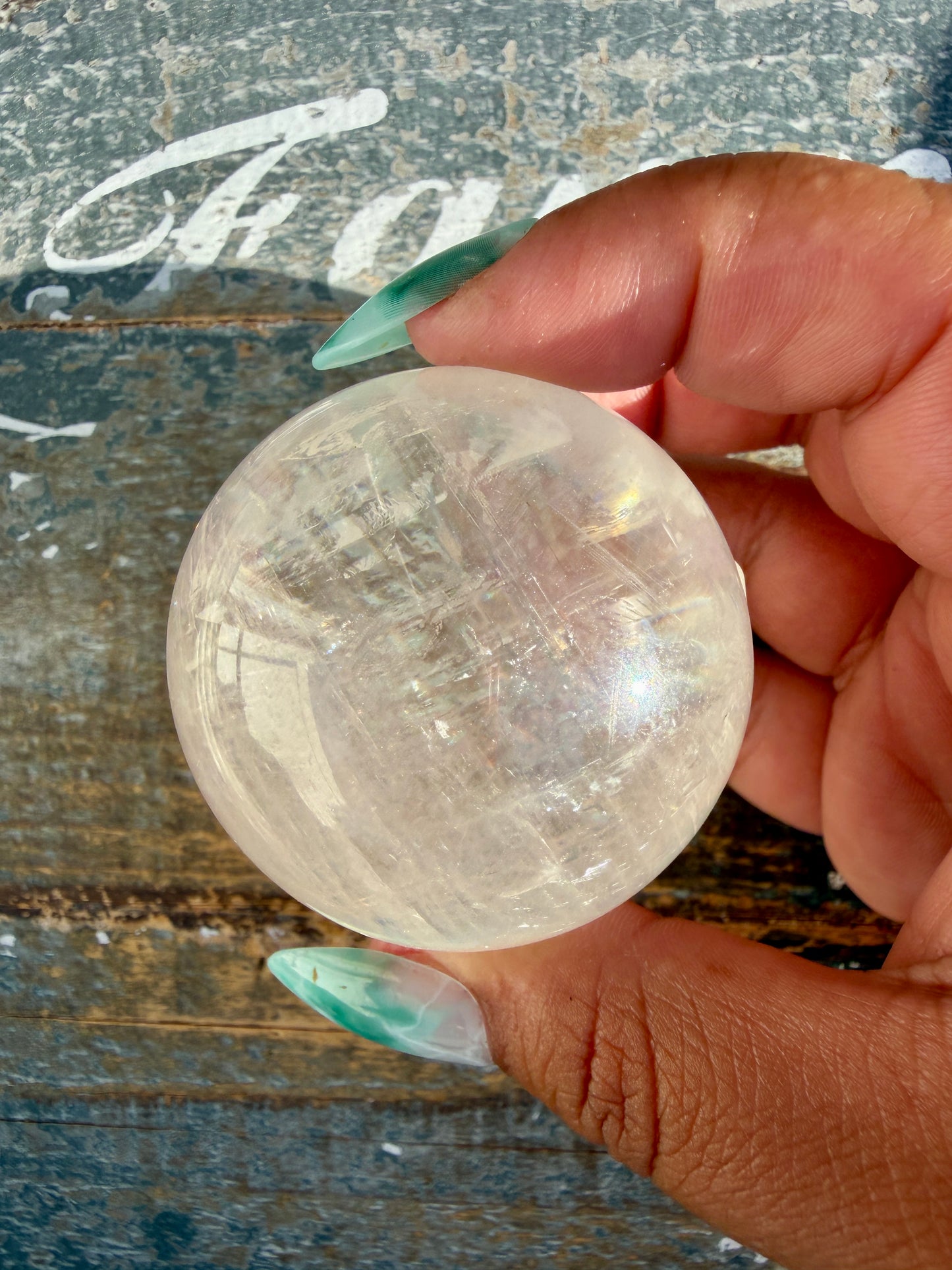 Gorgeous Optical Calcite Sphere | Opt J