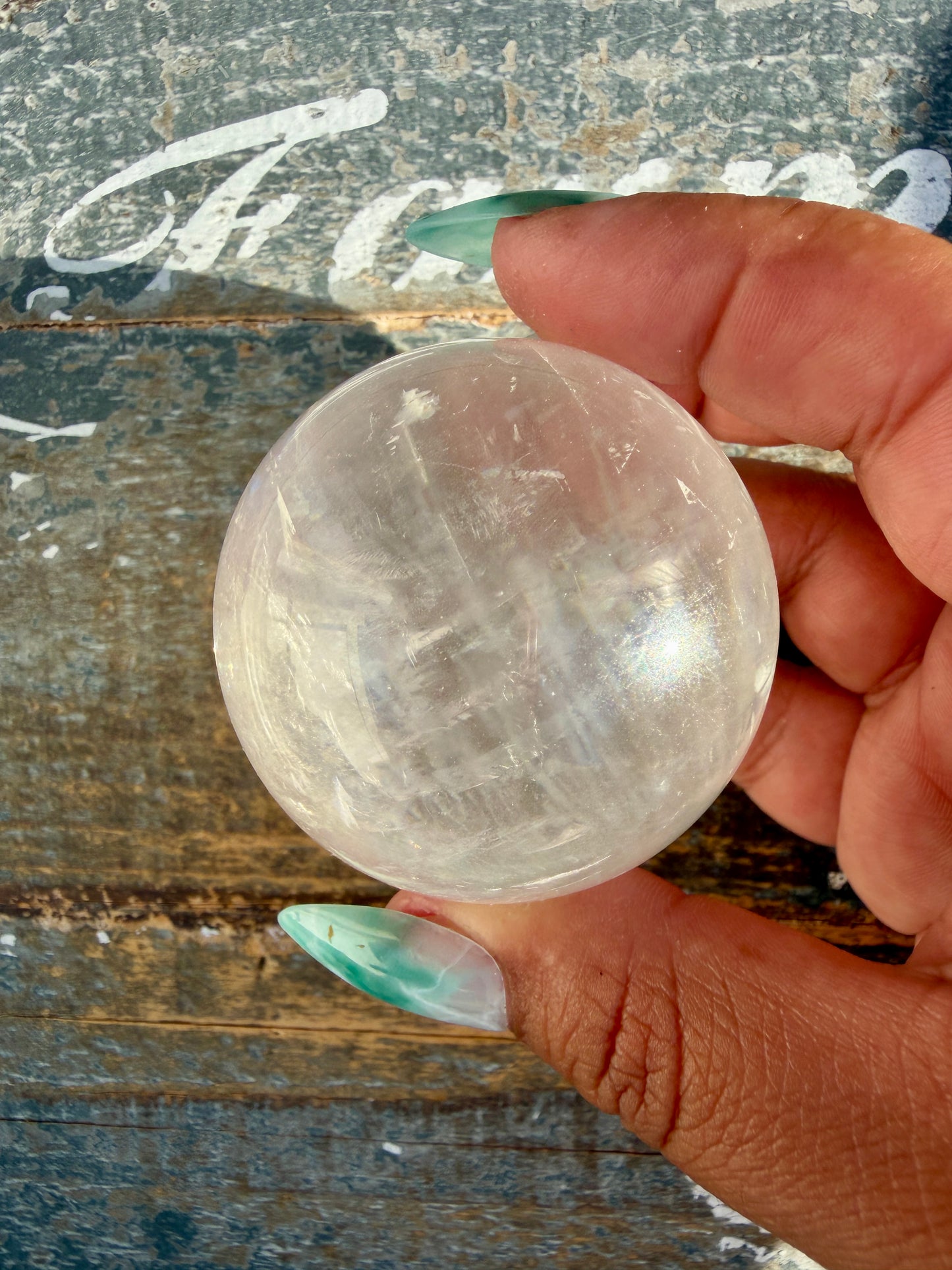 Gorgeous Optical Calcite Sphere | Opt K