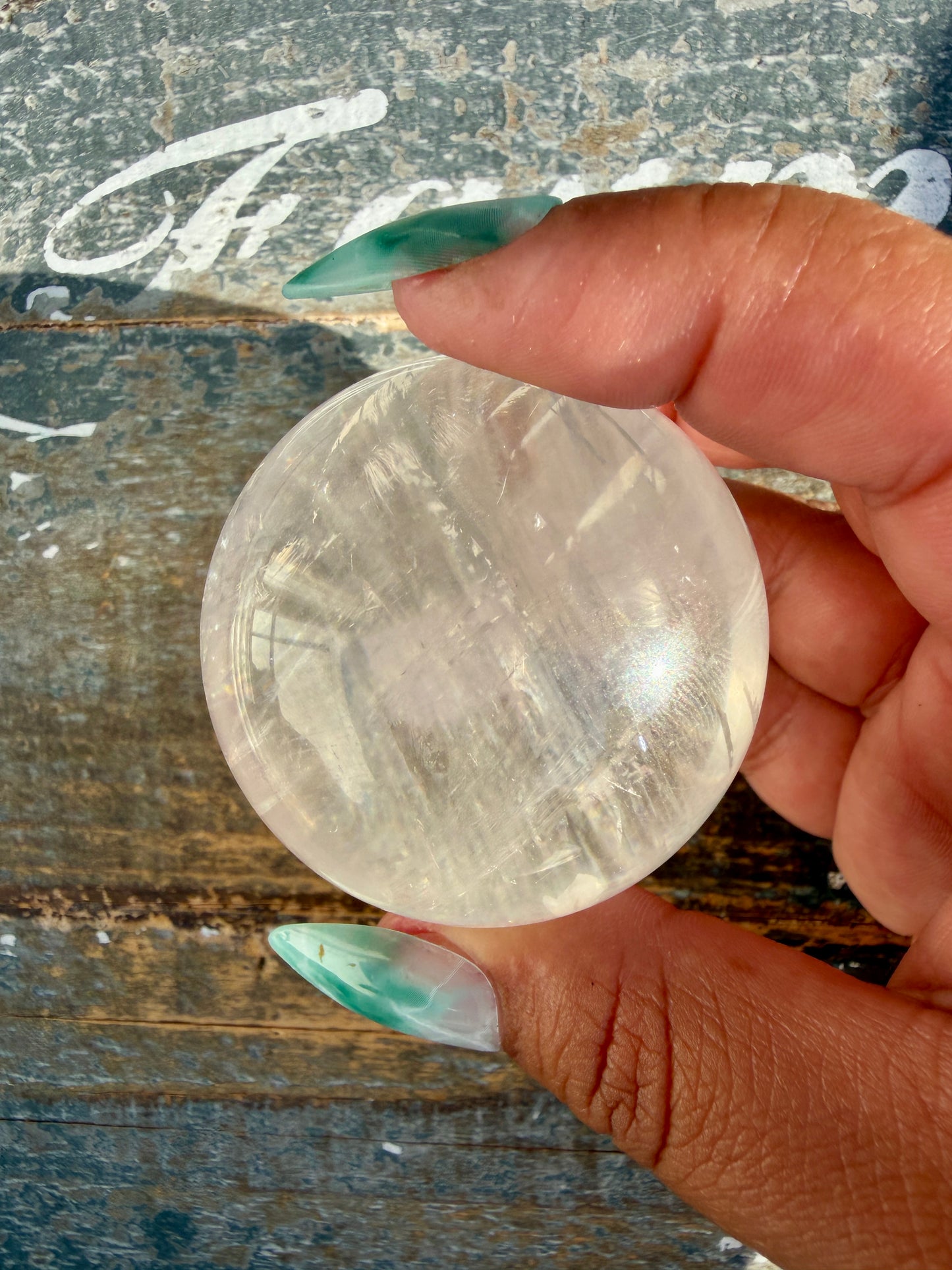 Gorgeous Optical Calcite Sphere | Opt K