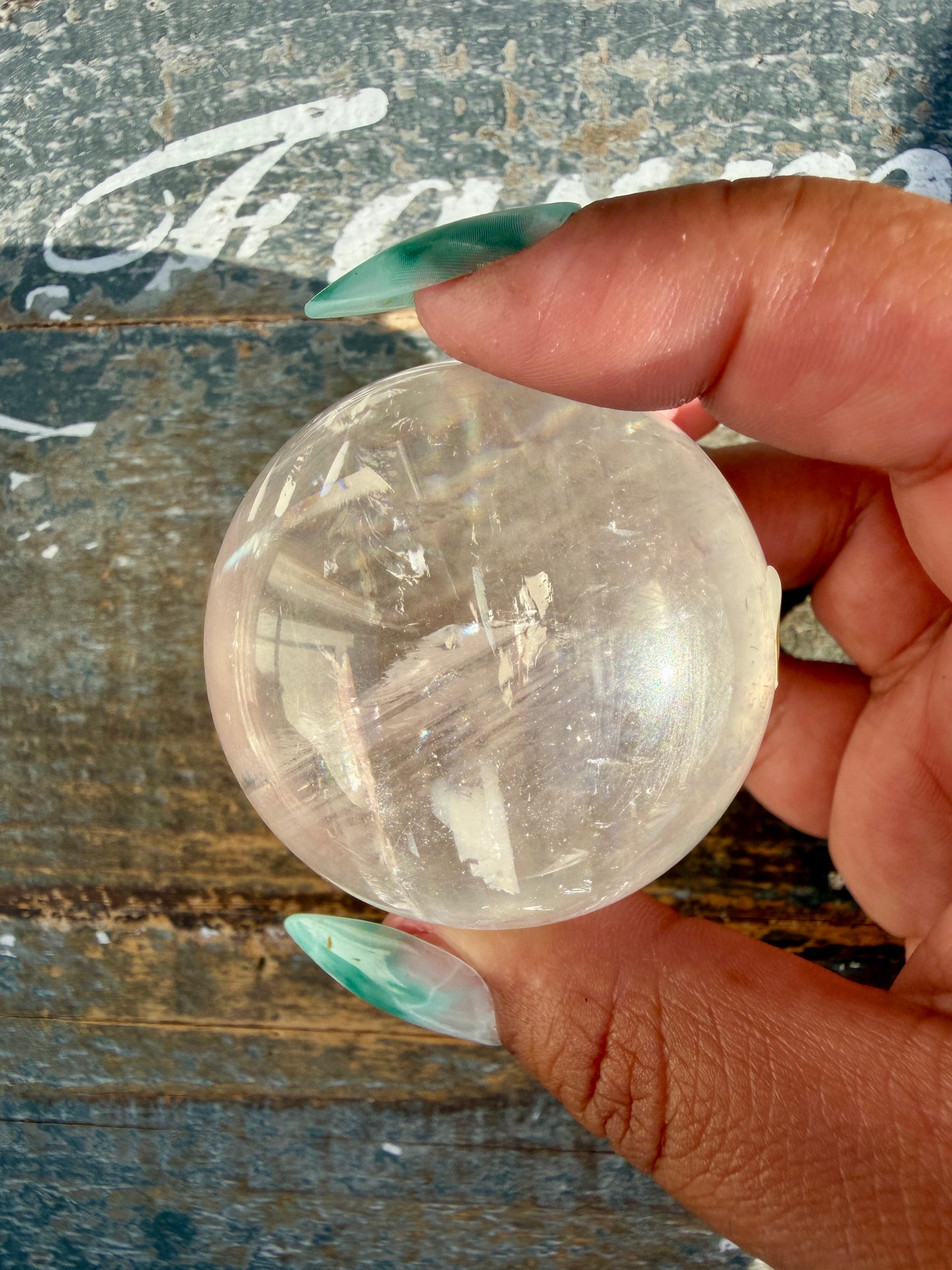 Gorgeous Optical Calcite Sphere | Opt K