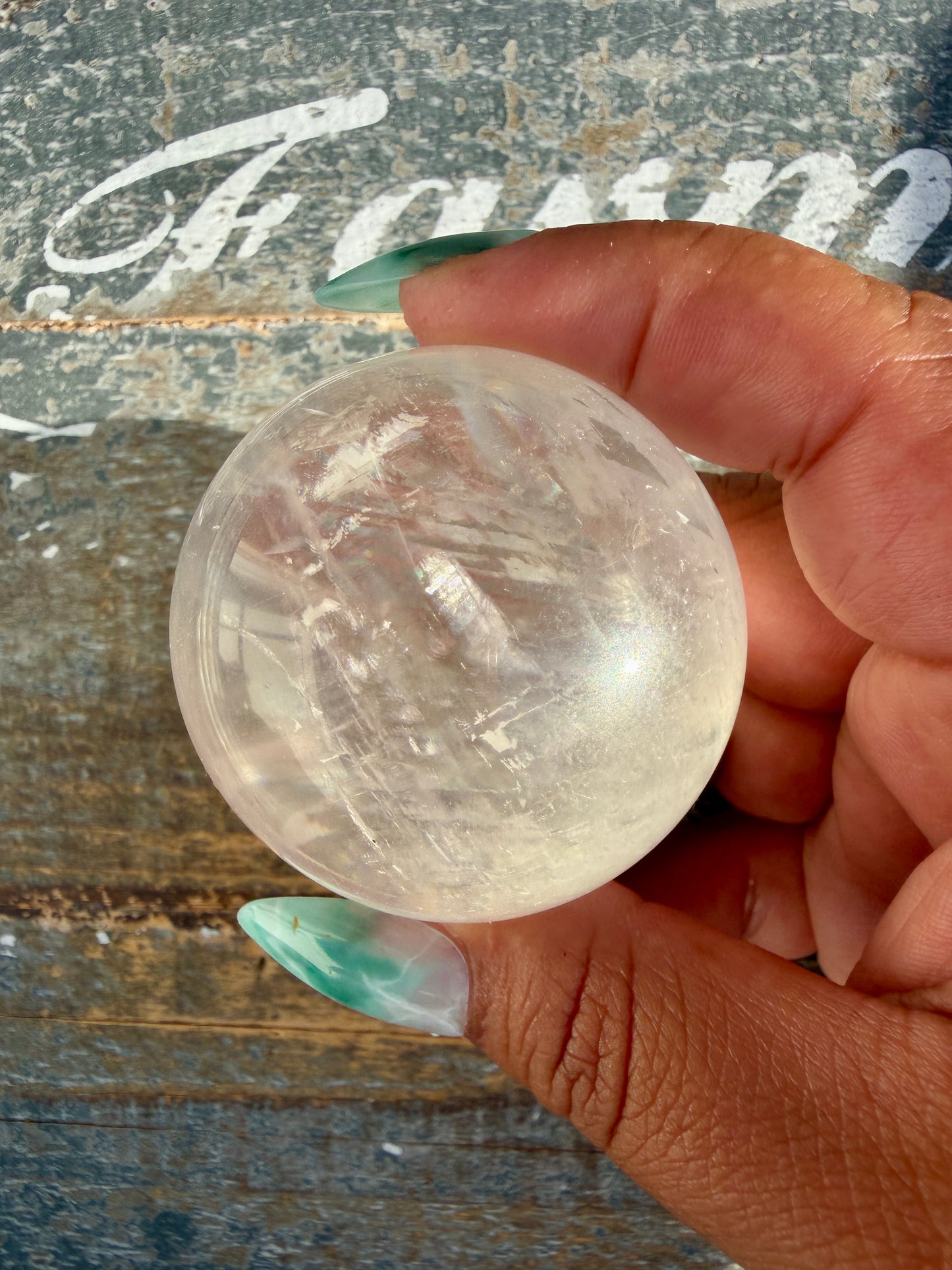 Gorgeous Optical Calcite Sphere | Opt K