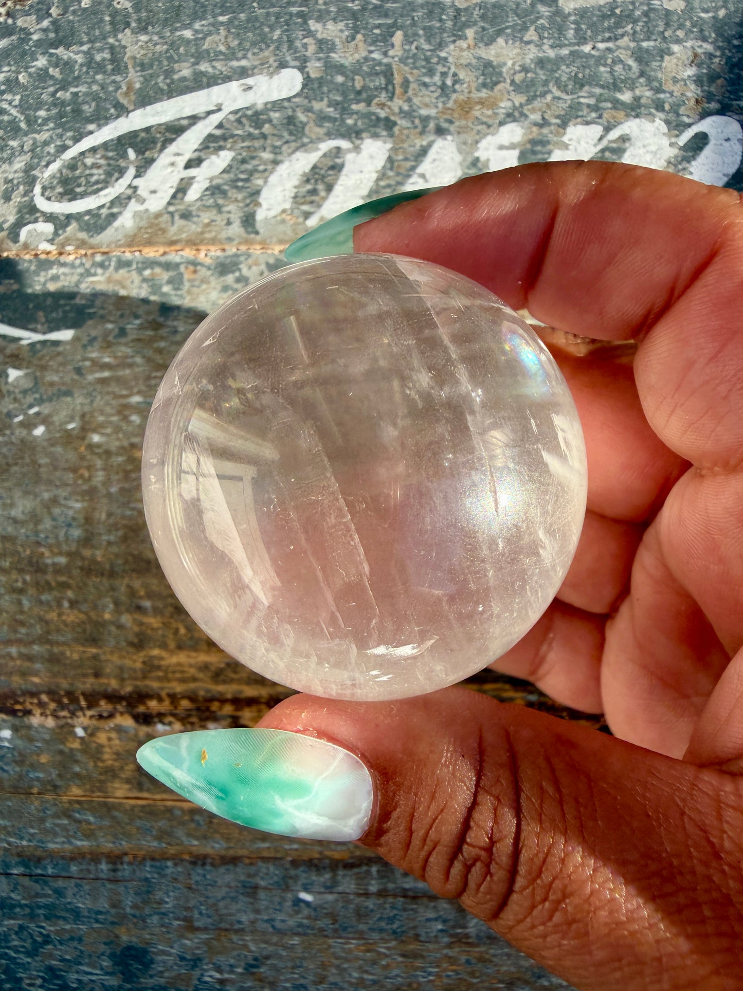 Gorgeous Optical Calcite Sphere | Opt K