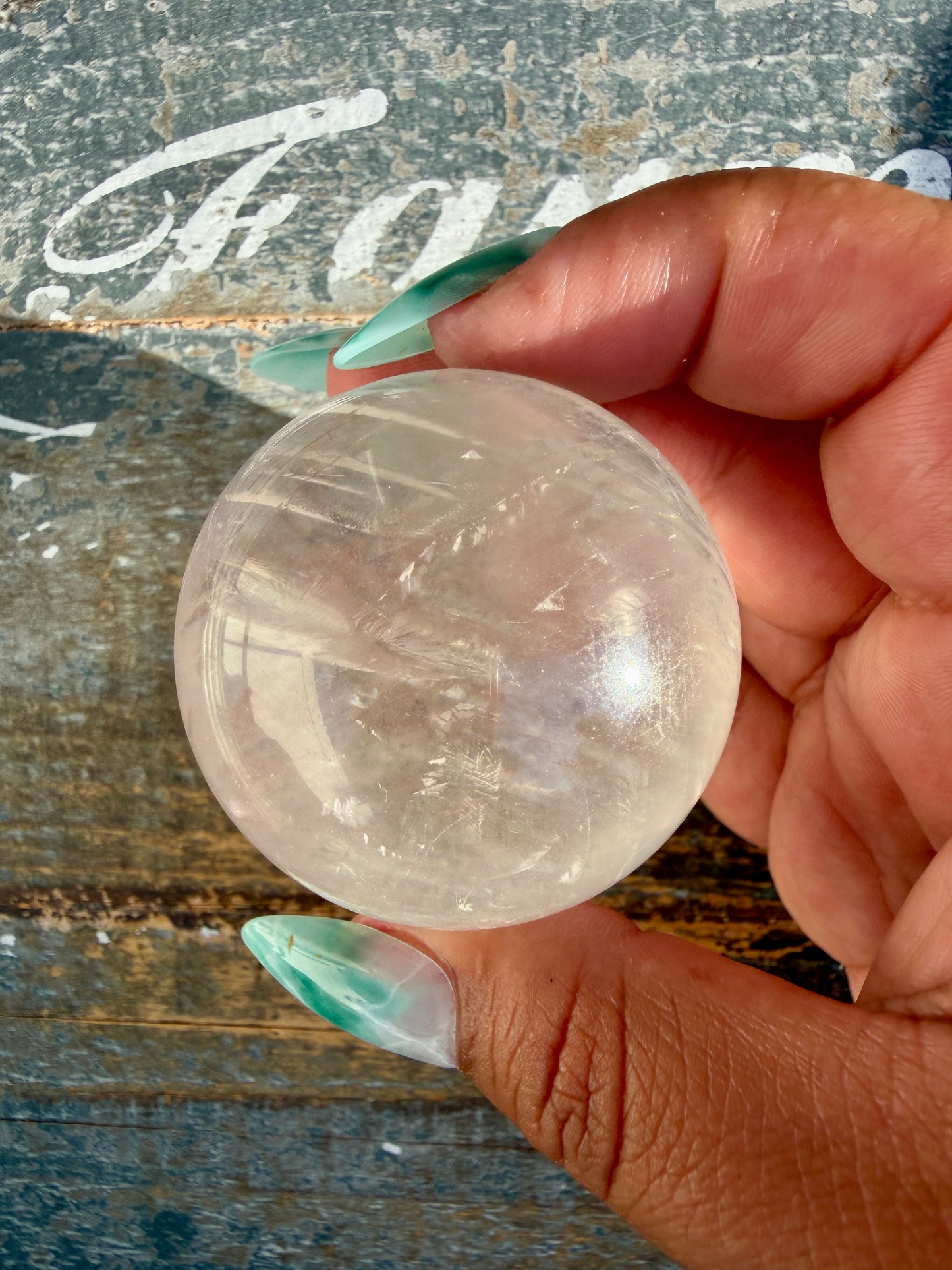 Gorgeous Optical Calcite Sphere | Opt K
