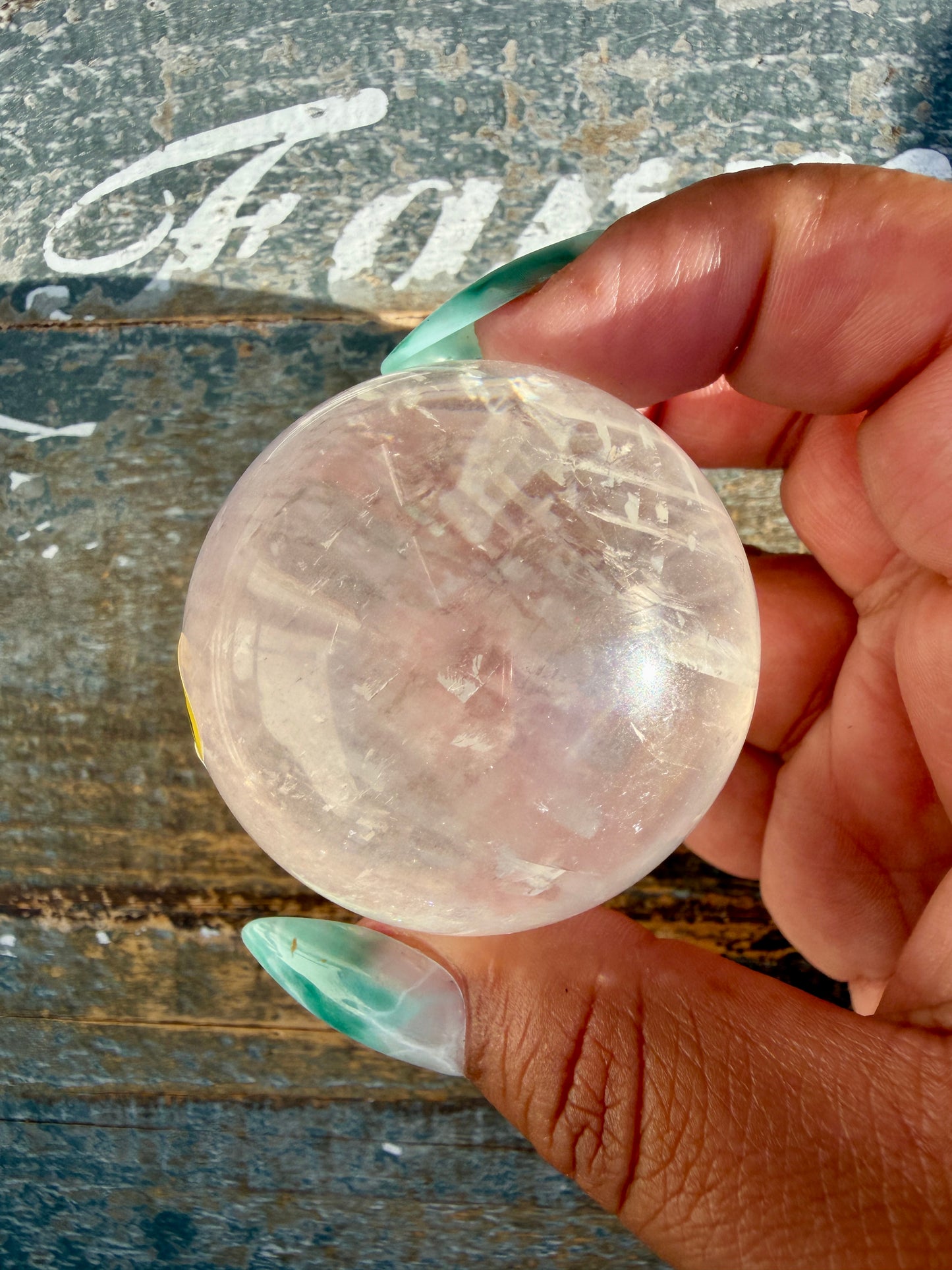 Gorgeous Optical Calcite Sphere | Opt K