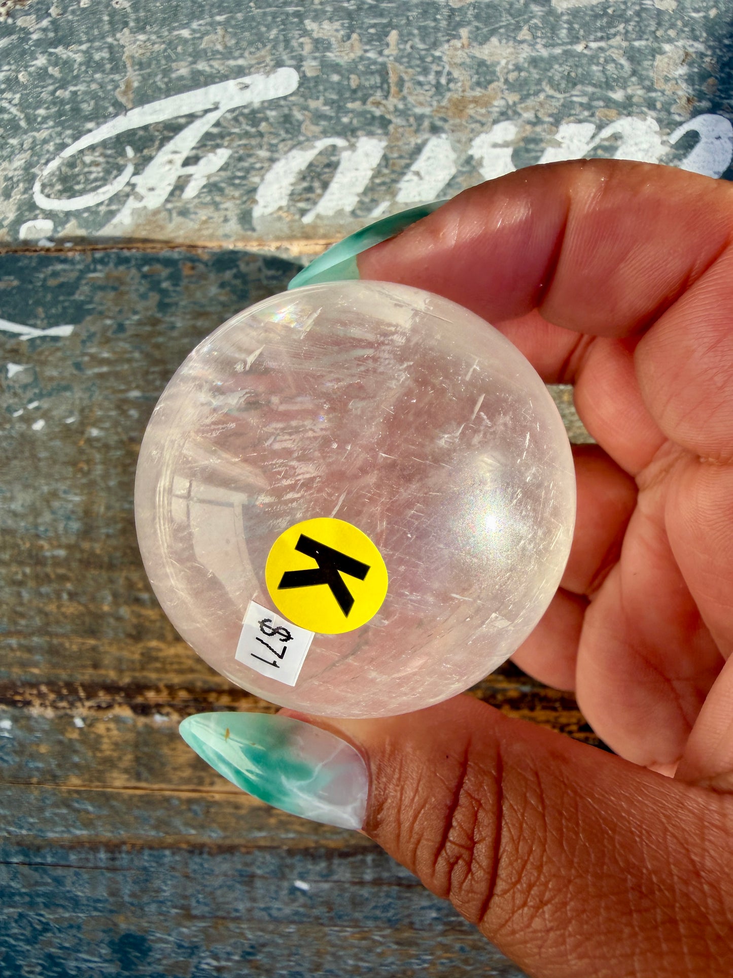 Gorgeous Optical Calcite Sphere | Opt K