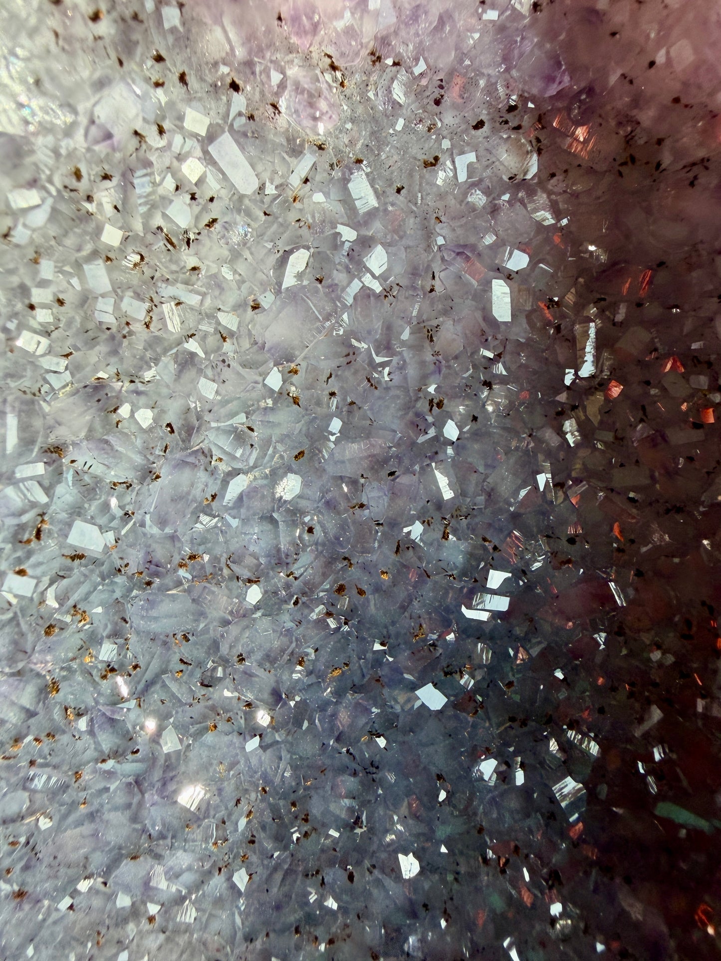 Gorgeous Amethyst Cathedral with Blue Lace Banding from Brazil