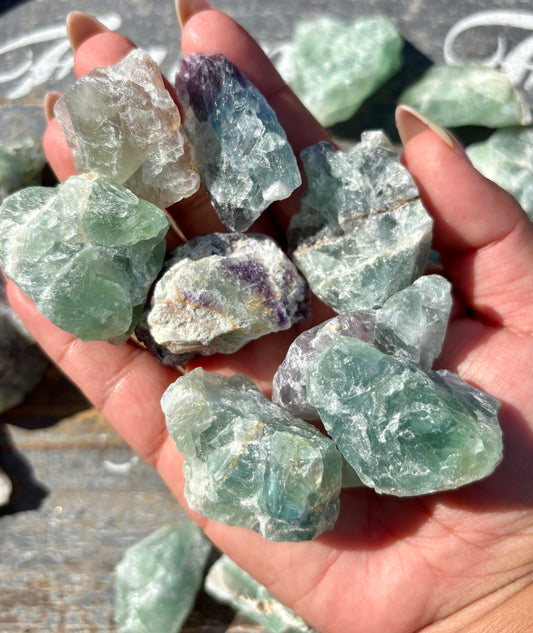 One (1) Raw Fluorite Chunk | Intuitively Chosen