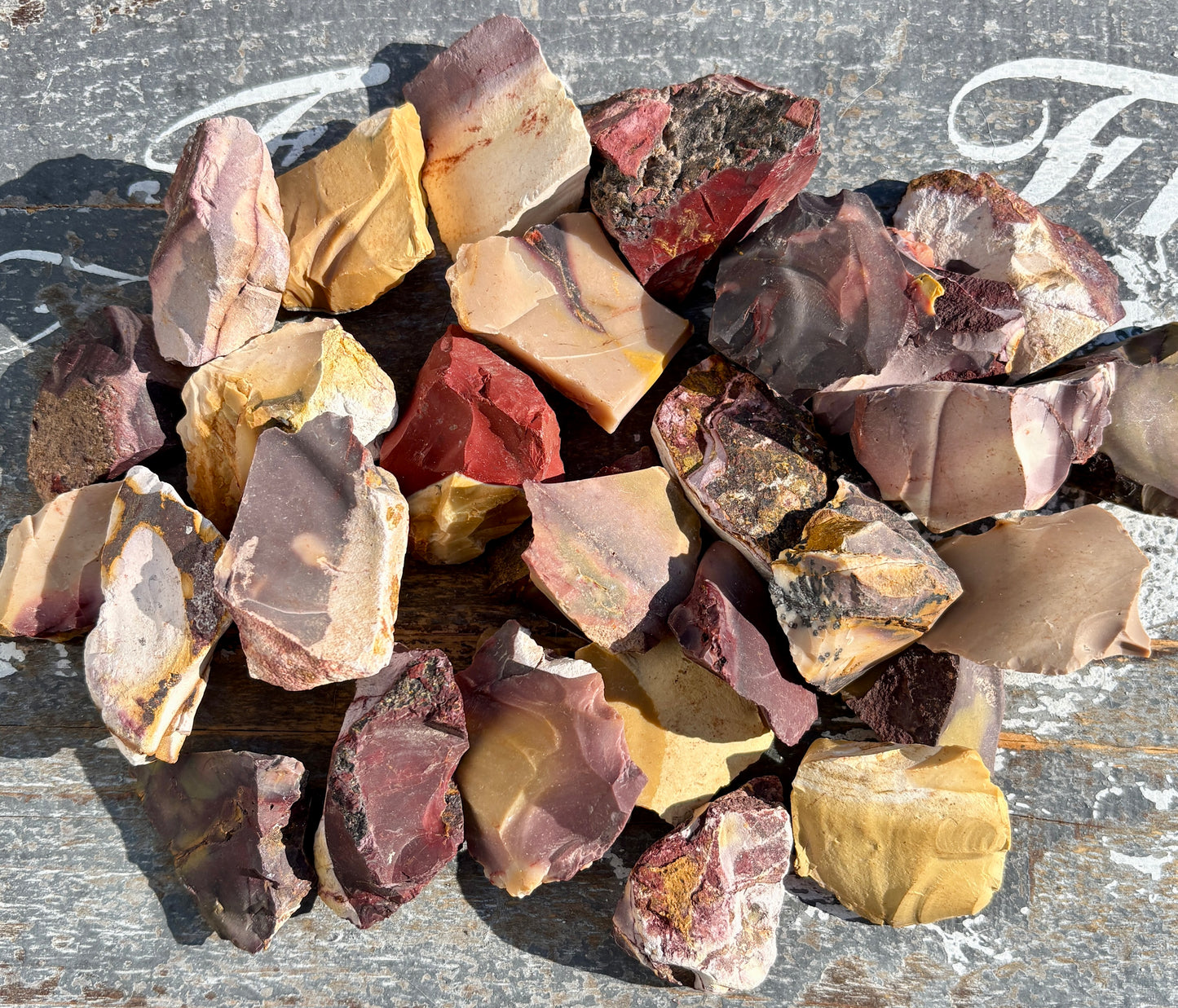 One (1) Mookaite Raw Chunk from Australia