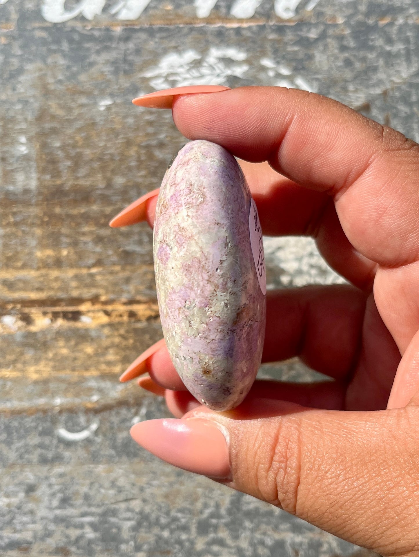 Gorgeous Hackmanite Palm Stone from Afghanistan *UV Reacts Orange