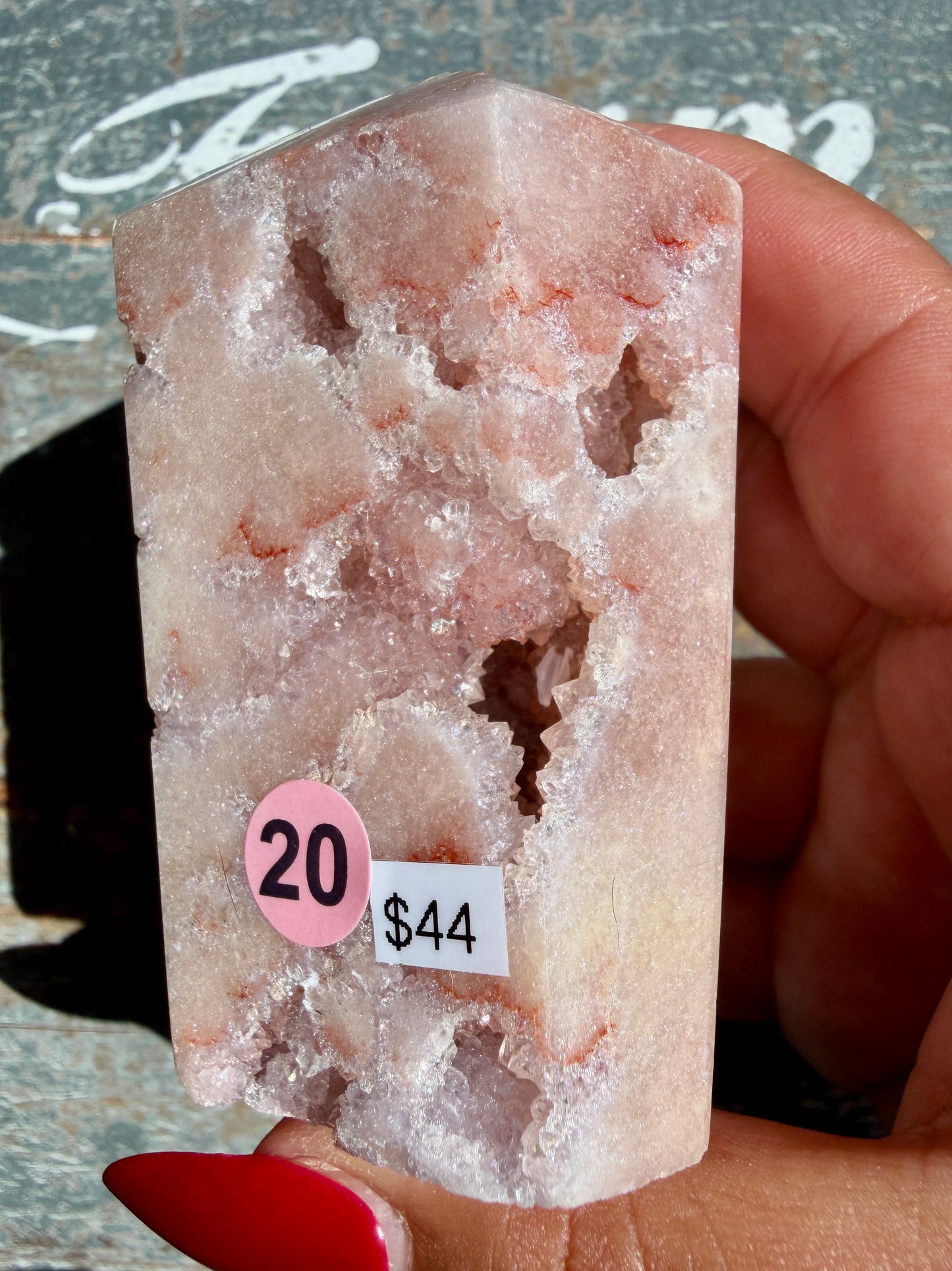 Gorgeous Pink Amethyst Tower | Brazil | Opt 20