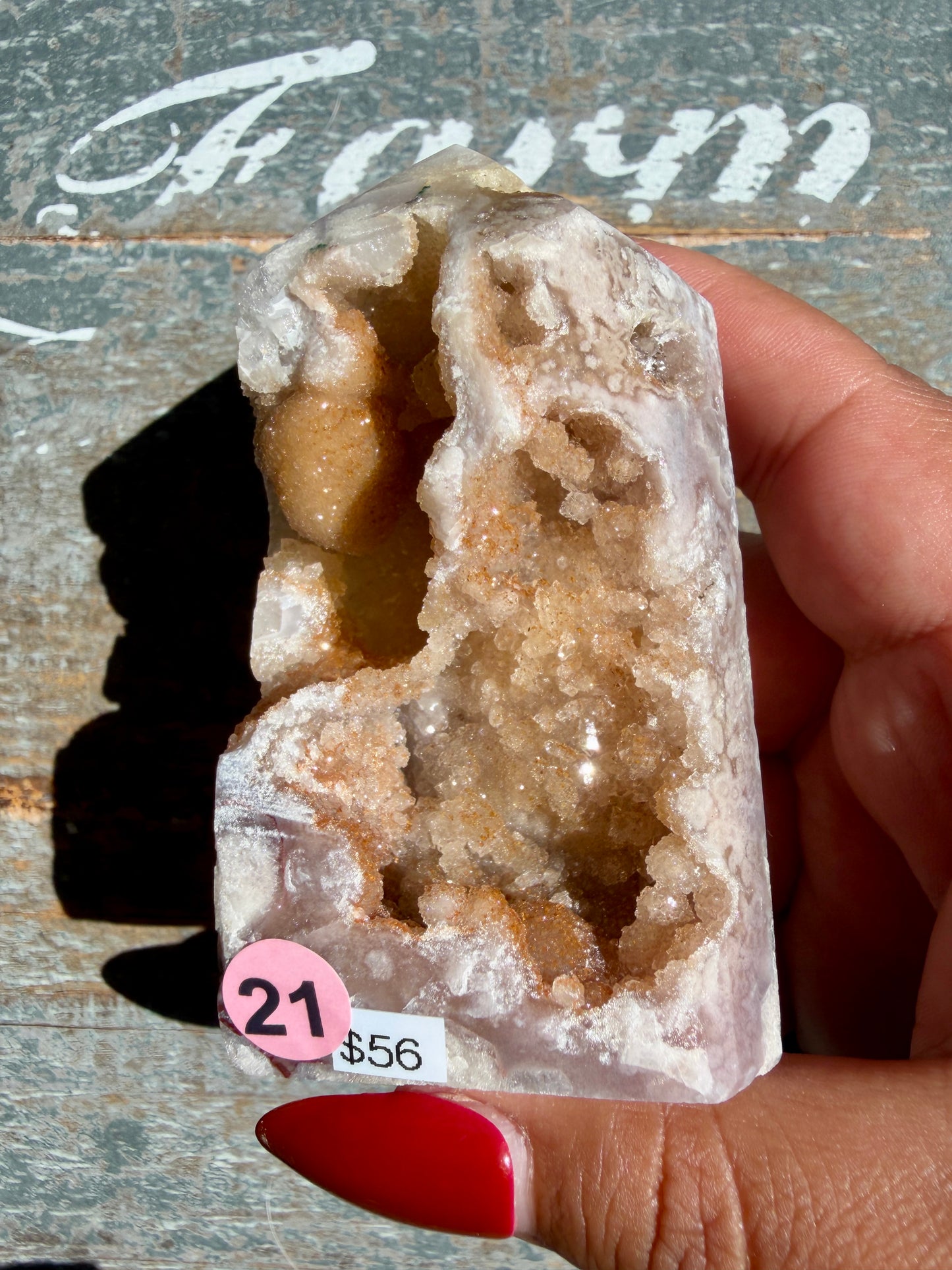 Gorgeous Pink Amethyst Tower | Brazil | Opt 21