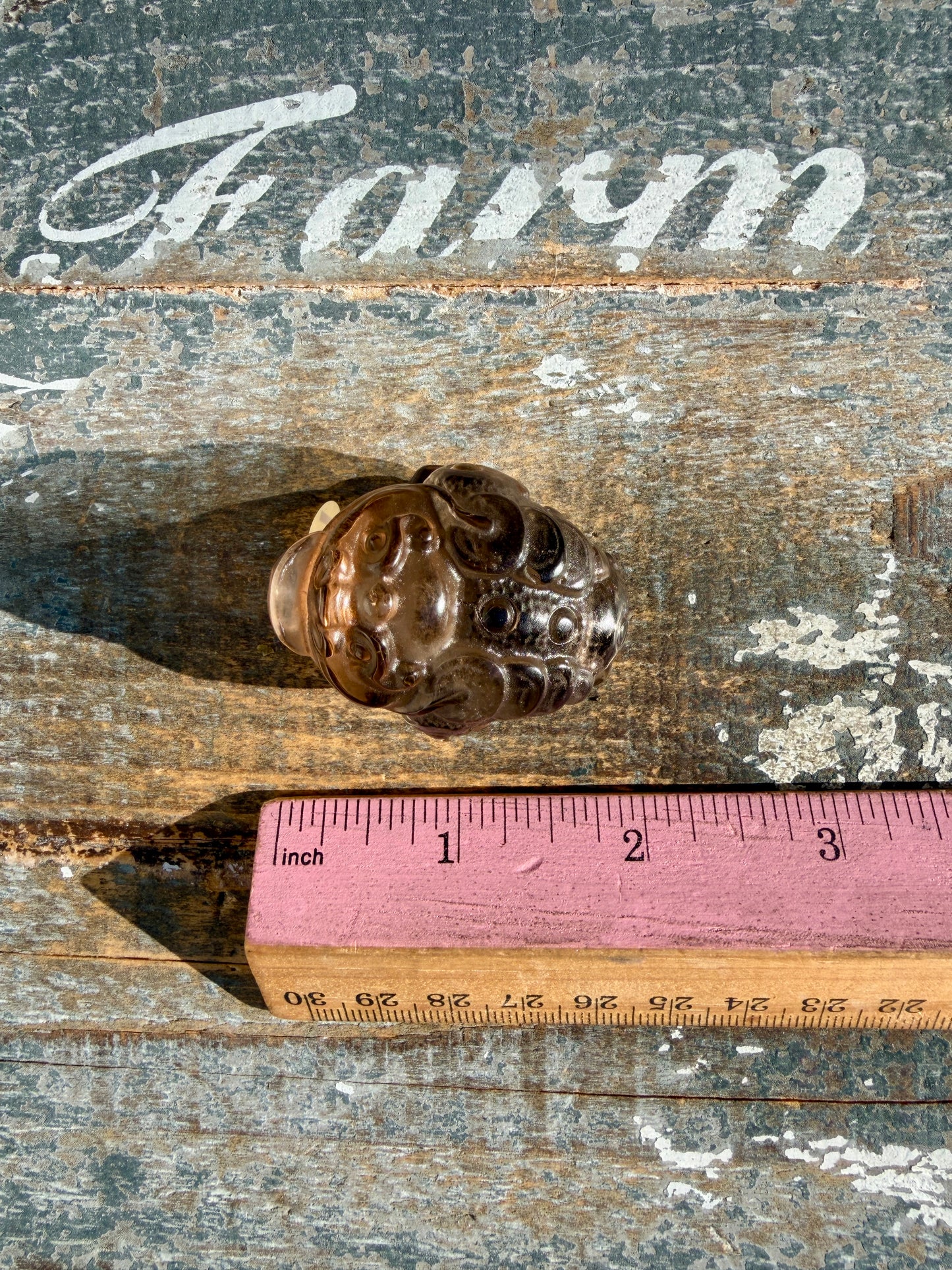 Gorgeous Dark Smokey Quartz Money Toad | Opt W