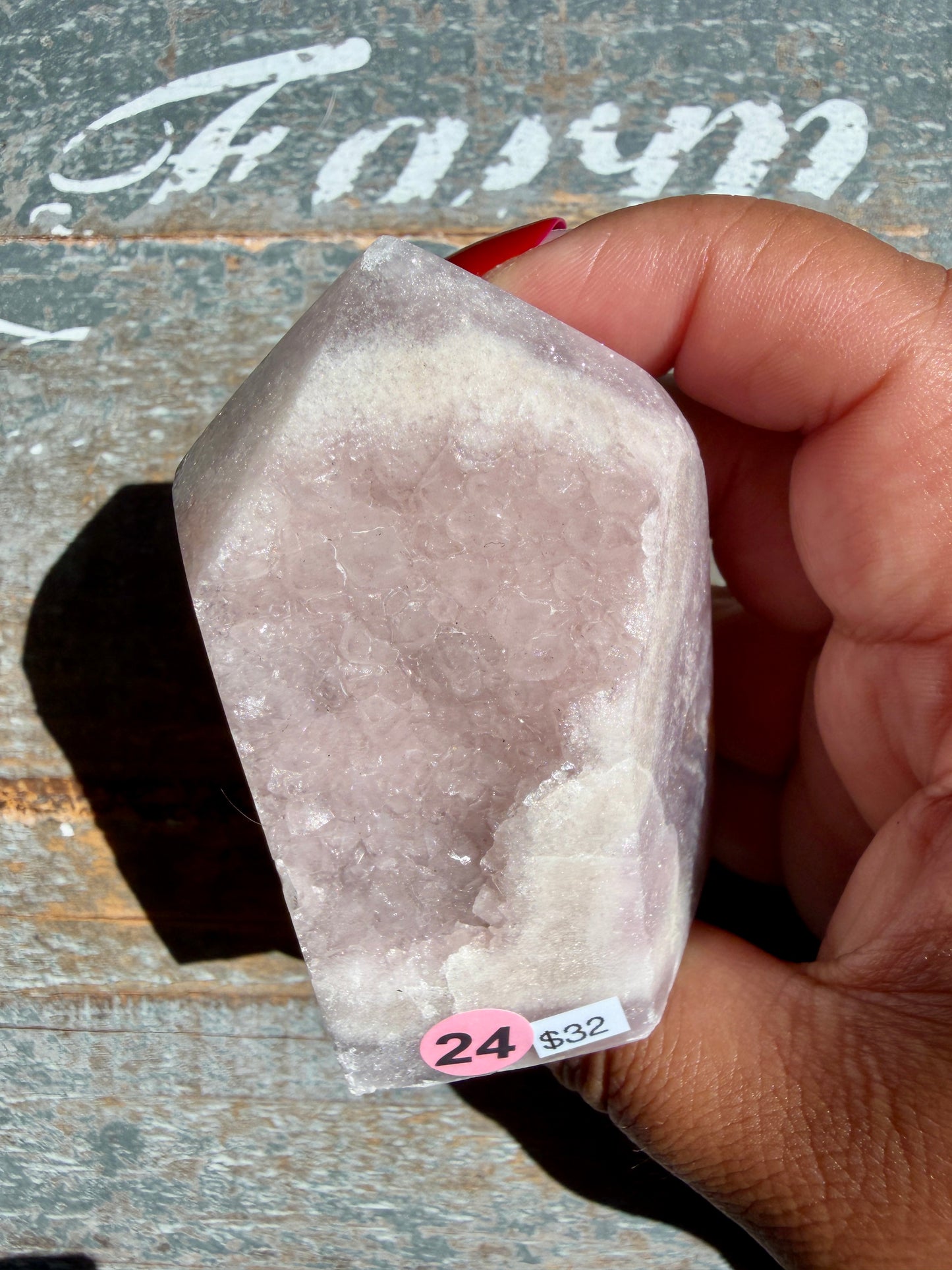 Gorgeous Pink Amethyst Tower | Brazil | Opt 24