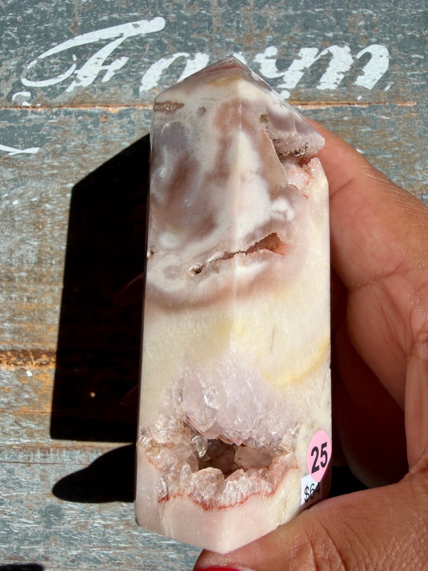 Gorgeous Pink Amethyst Tower | Brazil | Opt 25