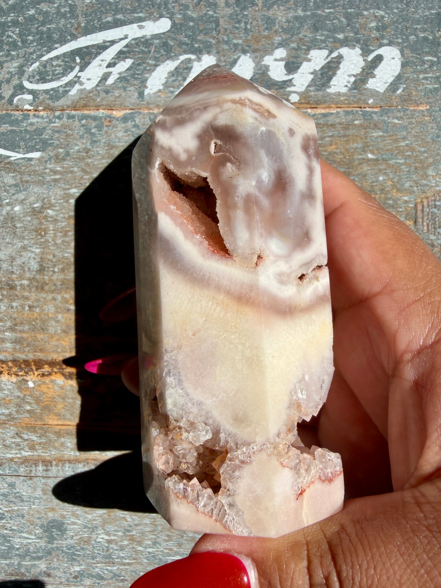 Gorgeous Pink Amethyst Tower | Brazil | Opt 25