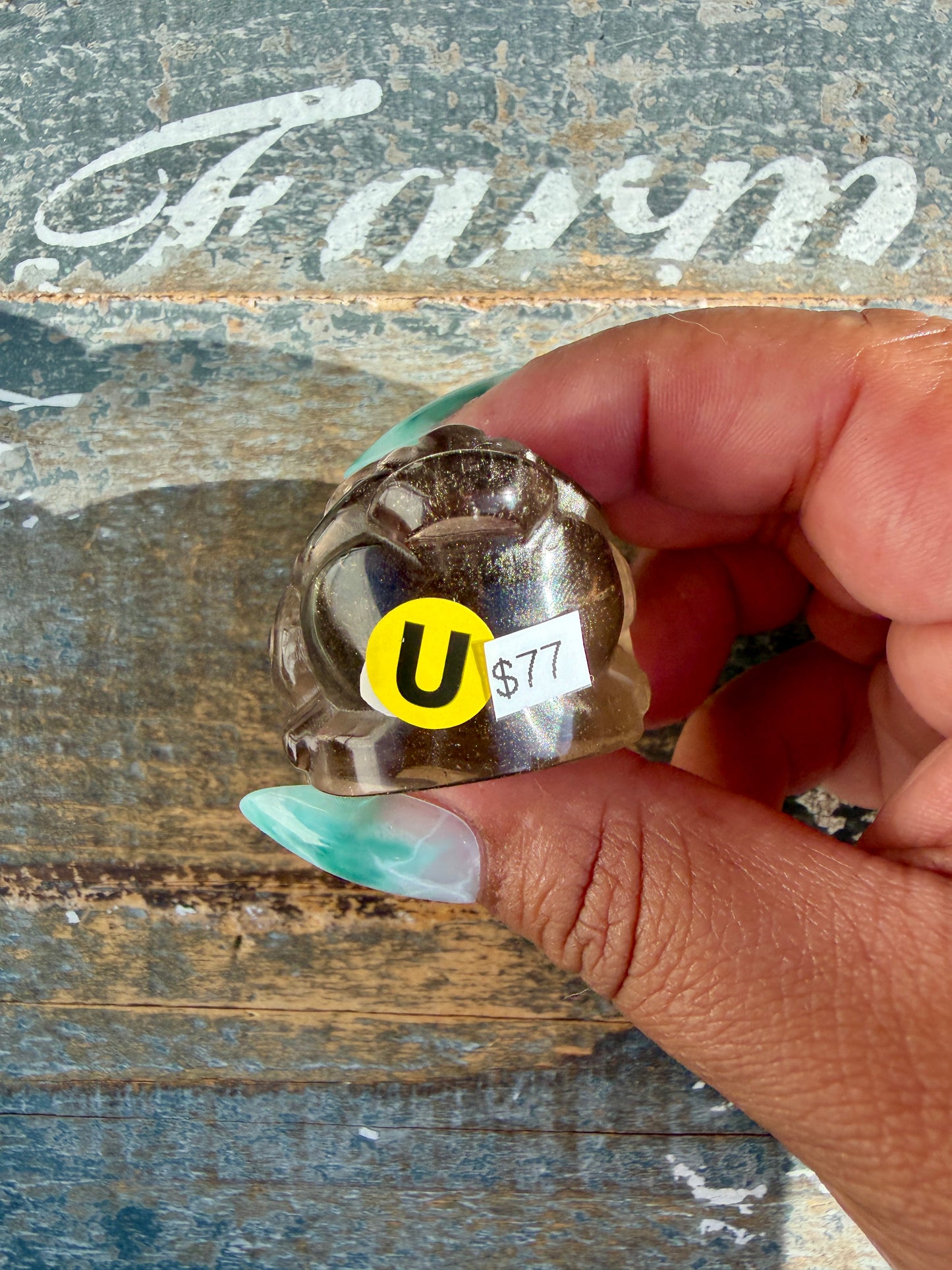 Gorgeous Dark Smokey Quartz Money Toad | Opt U