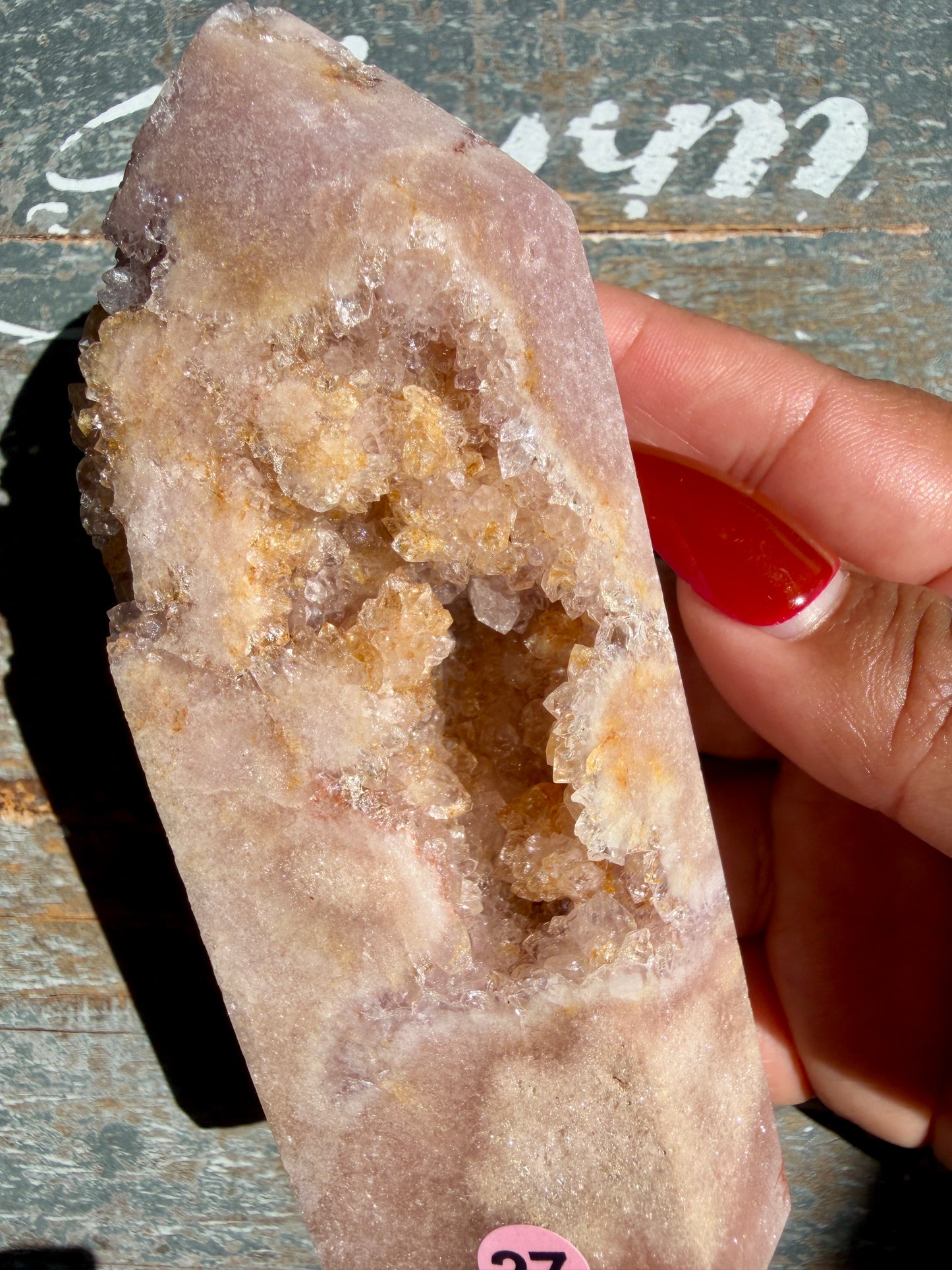 Gorgeous Pink Amethyst Tower | Brazil | Opt 27