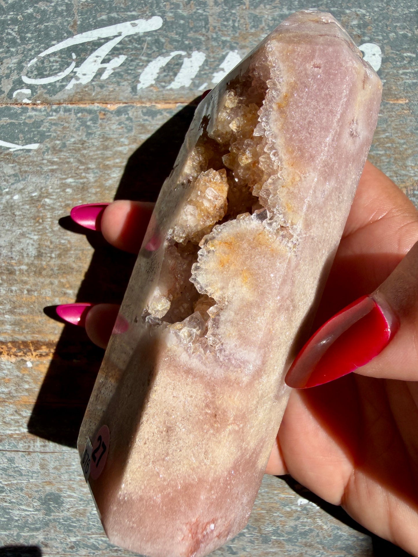 Gorgeous Pink Amethyst Tower | Brazil | Opt 27