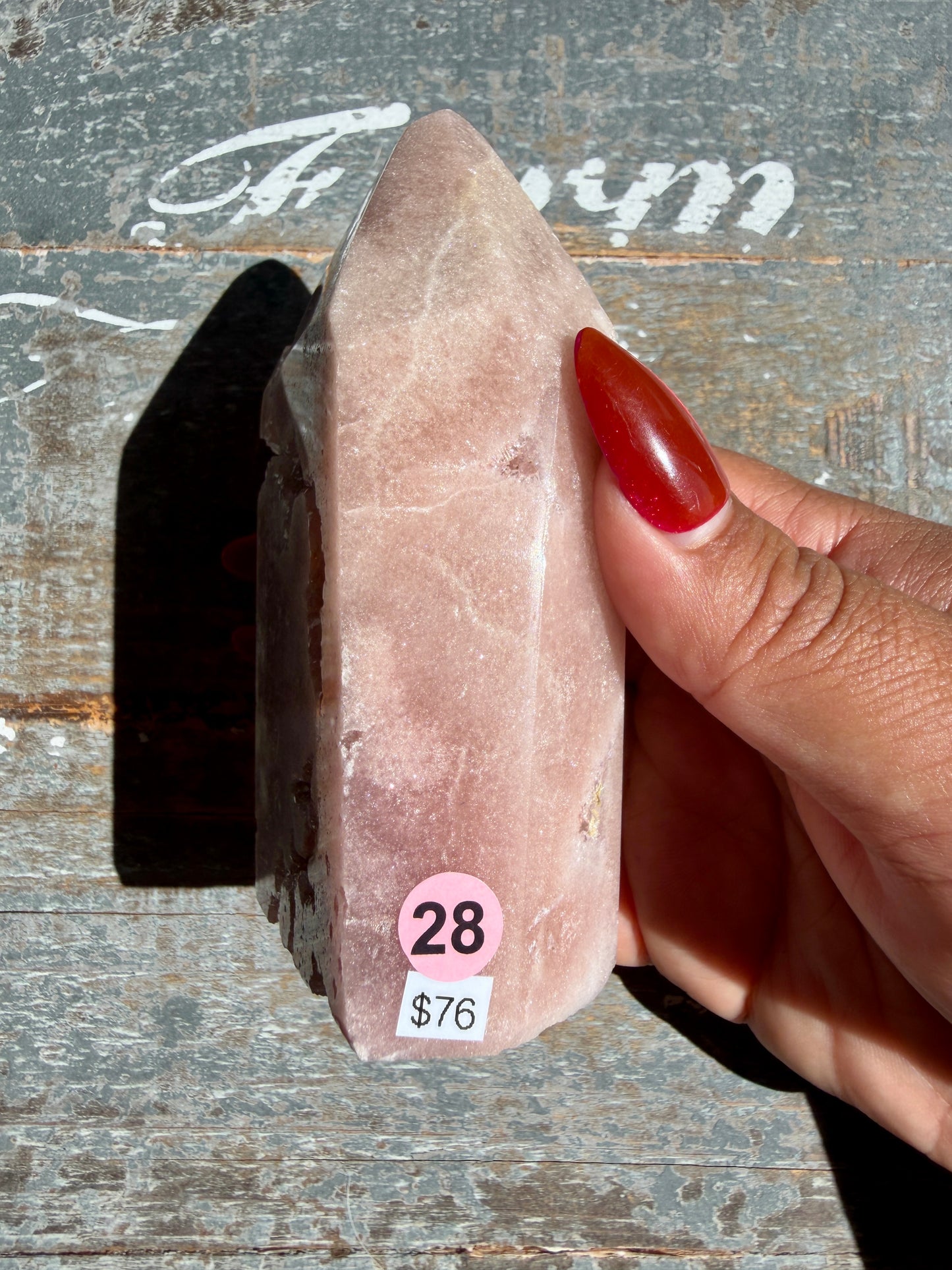 Gorgeous Pink Amethyst Tower | Brazil | Opt 28