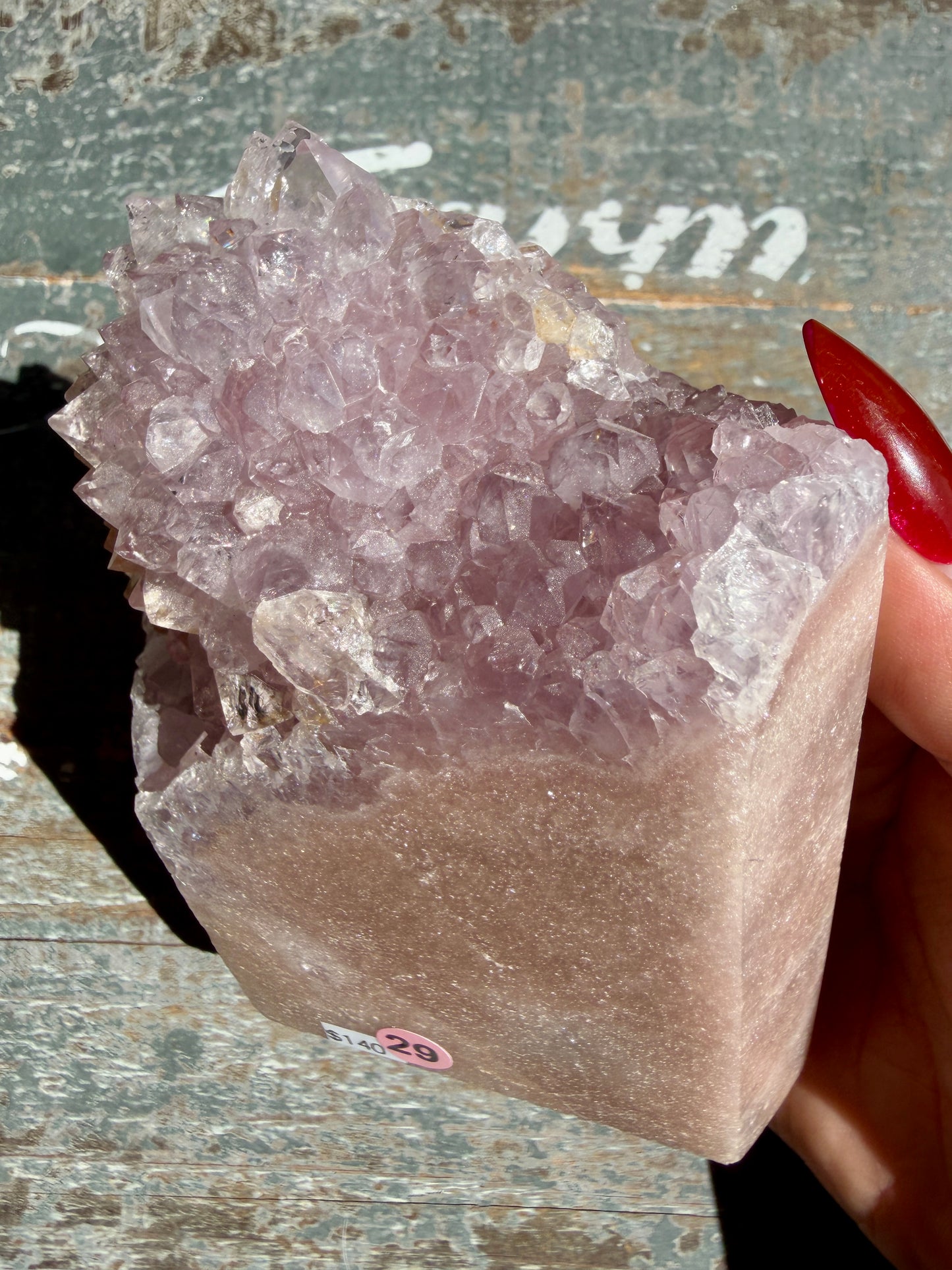 Gorgeous Pink Amethyst Tower | Brazil | Opt 29