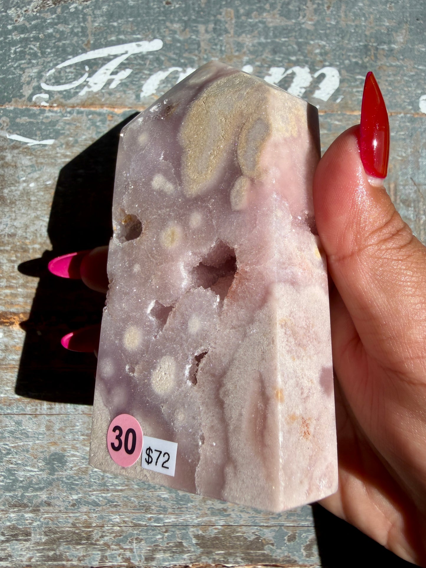 Gorgeous Pink Amethyst Tower | Brazil | Opt 30