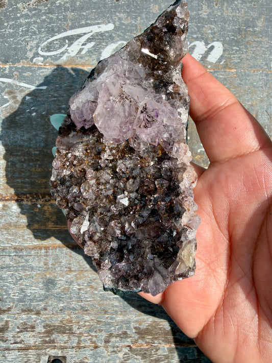 Gorgeous Amethyst Mix Material Specimen from Brazil | Opt G1