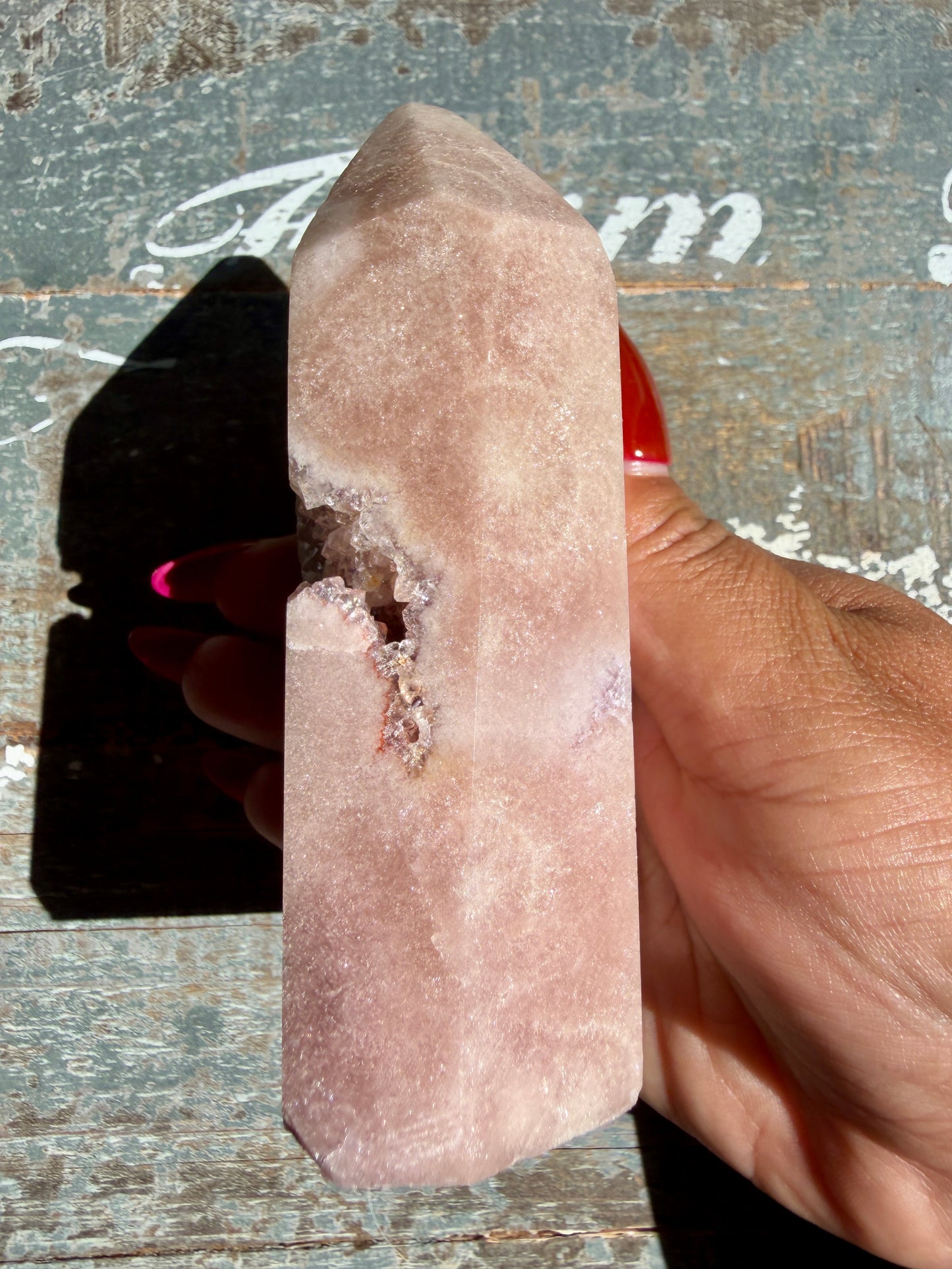 Gorgeous Pink Amethyst Tower | Brazil | Opt 31
