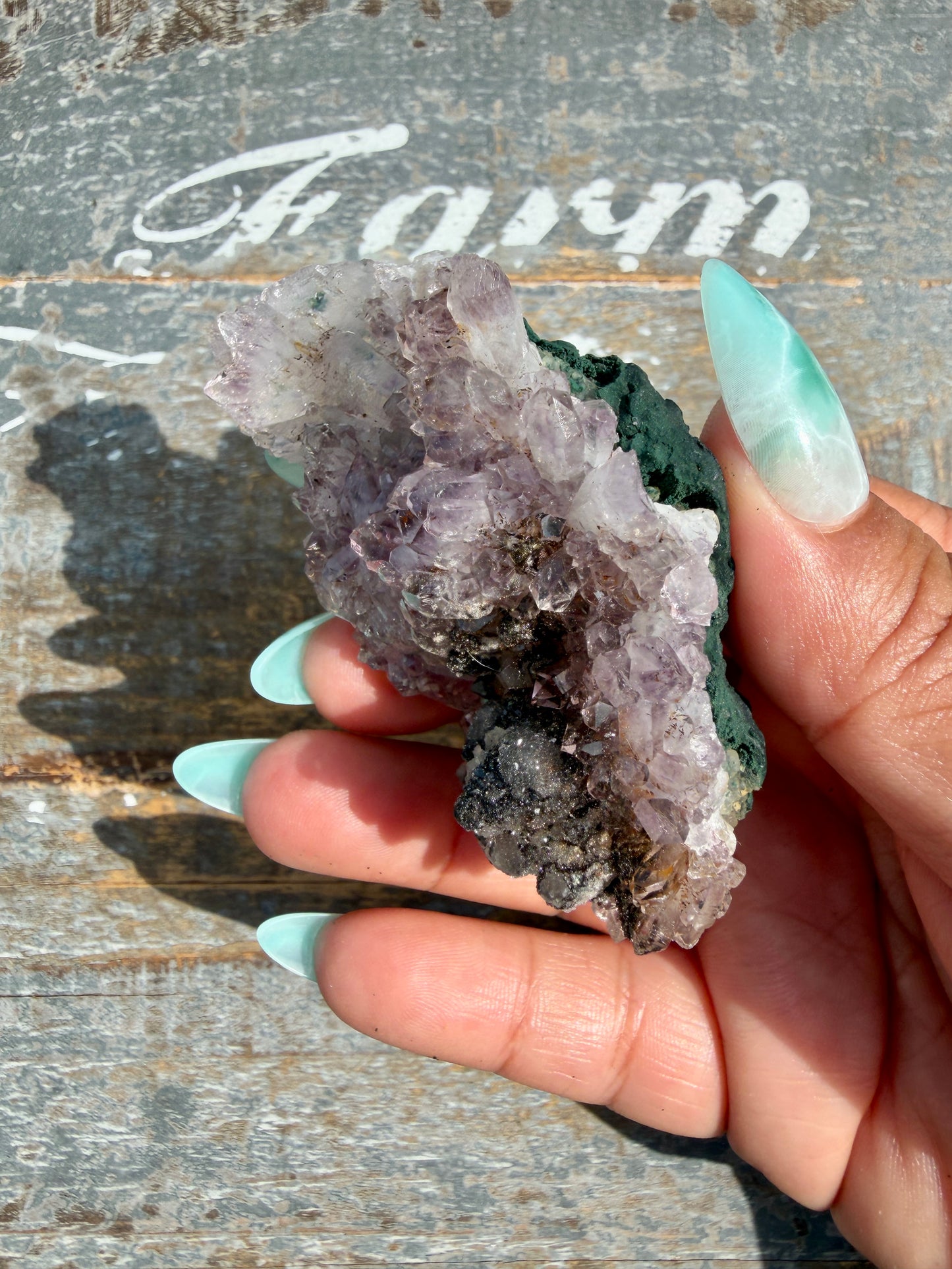 Gorgeous Amethyst Mix Material Specimen from Brazil | Opt O1