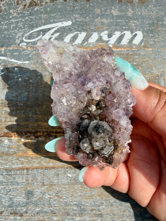 Gorgeous Amethyst Mix Material Specimen from Brazil | Opt O1