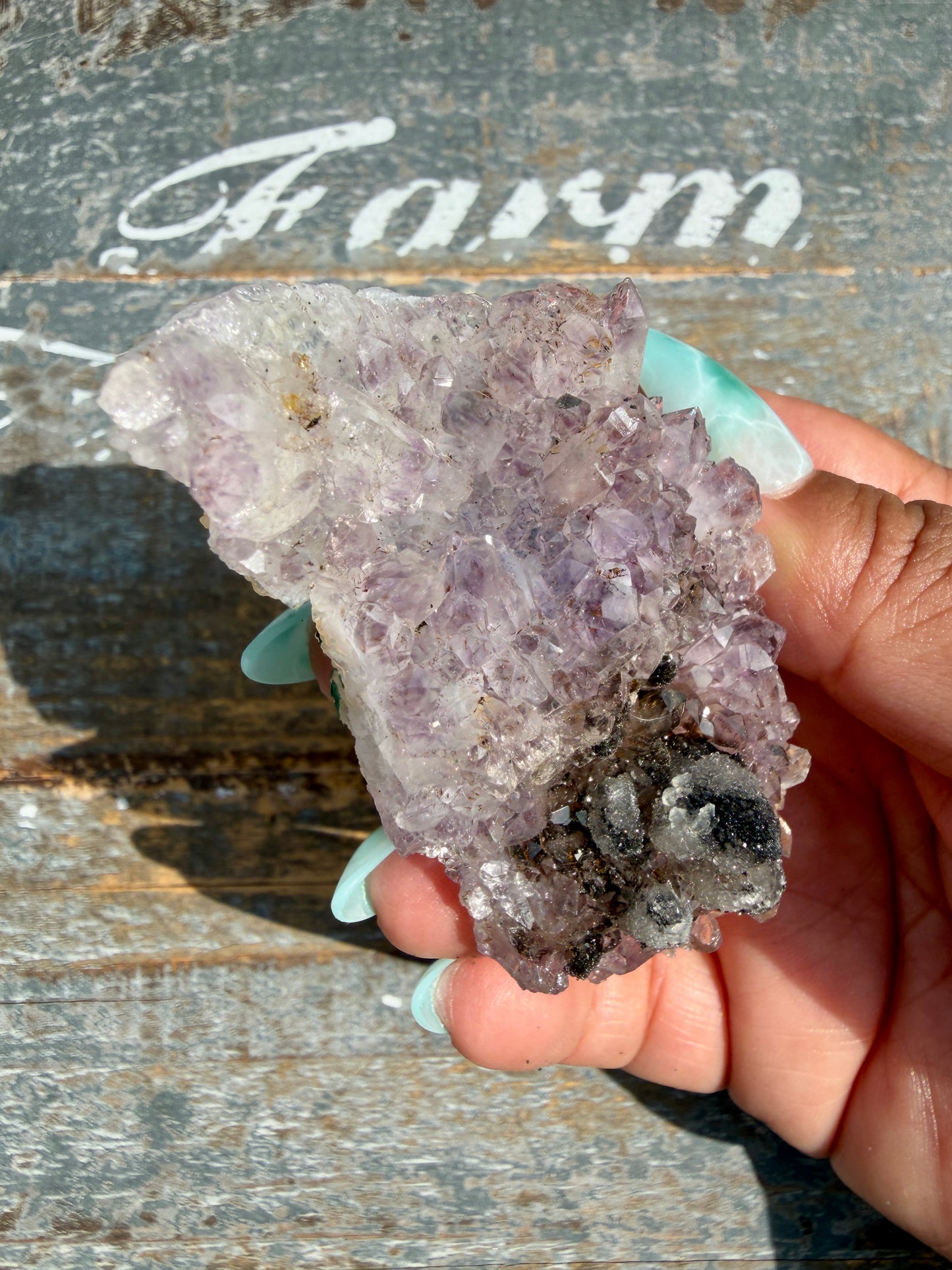 Gorgeous Amethyst Mix Material Specimen from Brazil | Opt O1