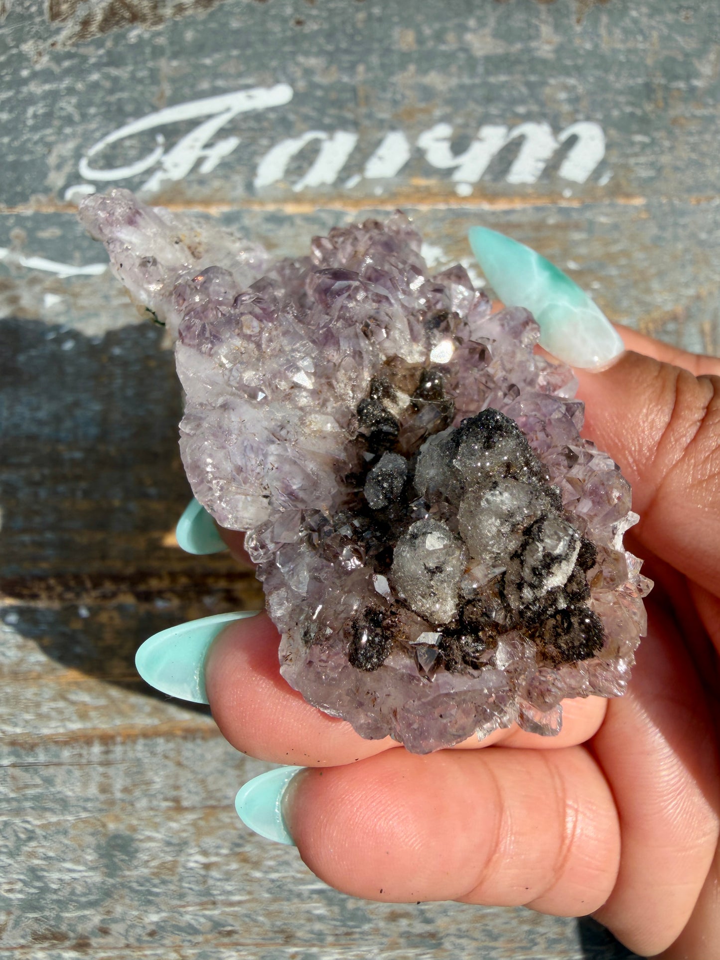 Gorgeous Amethyst Mix Material Specimen from Brazil | Opt O1