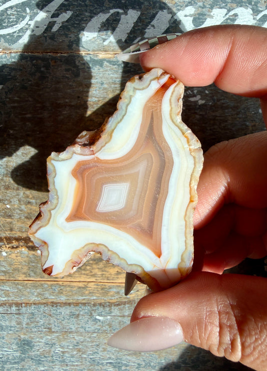 Orange Agate Mini Slab | Opt L
