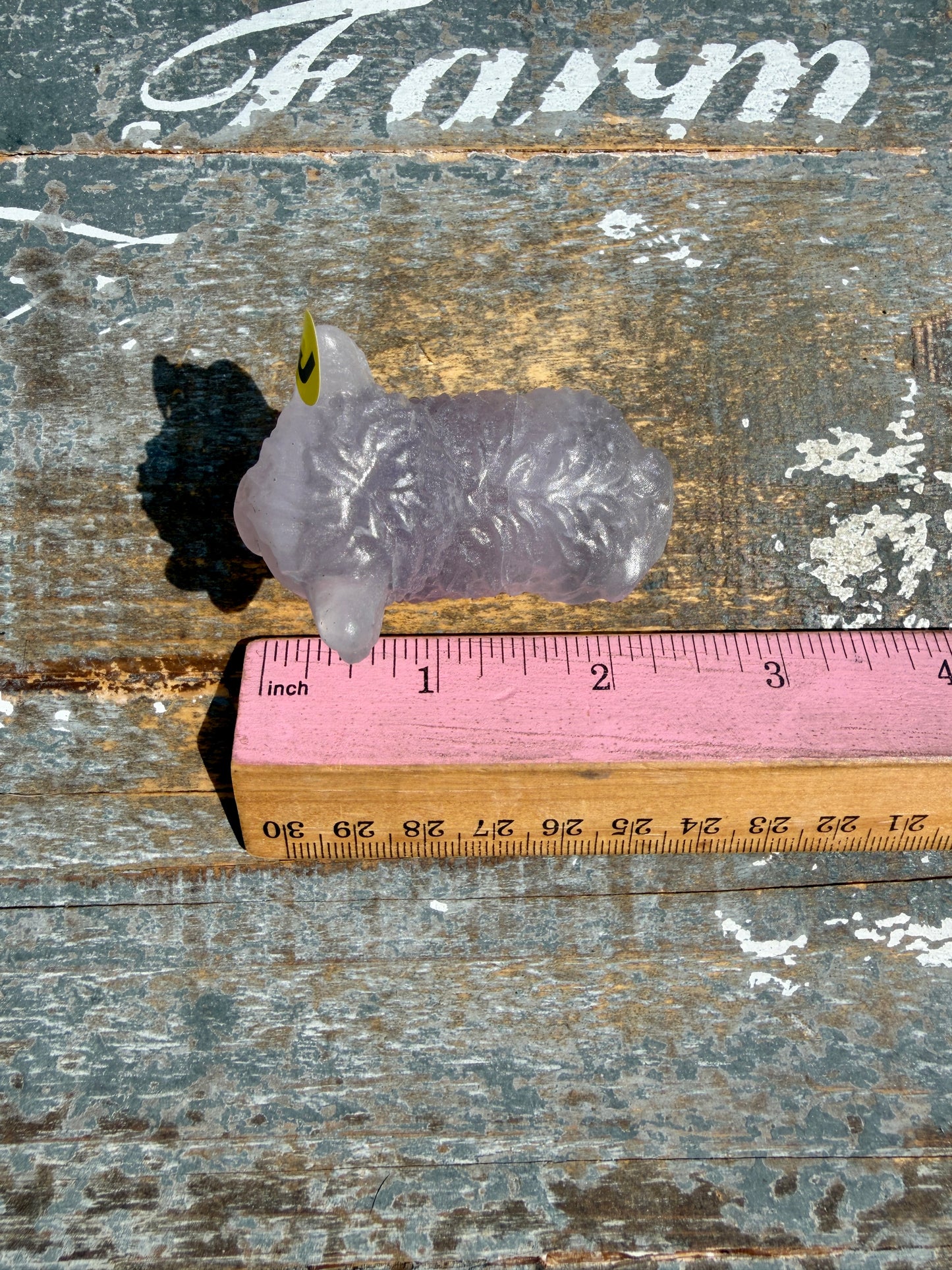 Adorable Yttrium Fluorite Highland Cow | Opt J