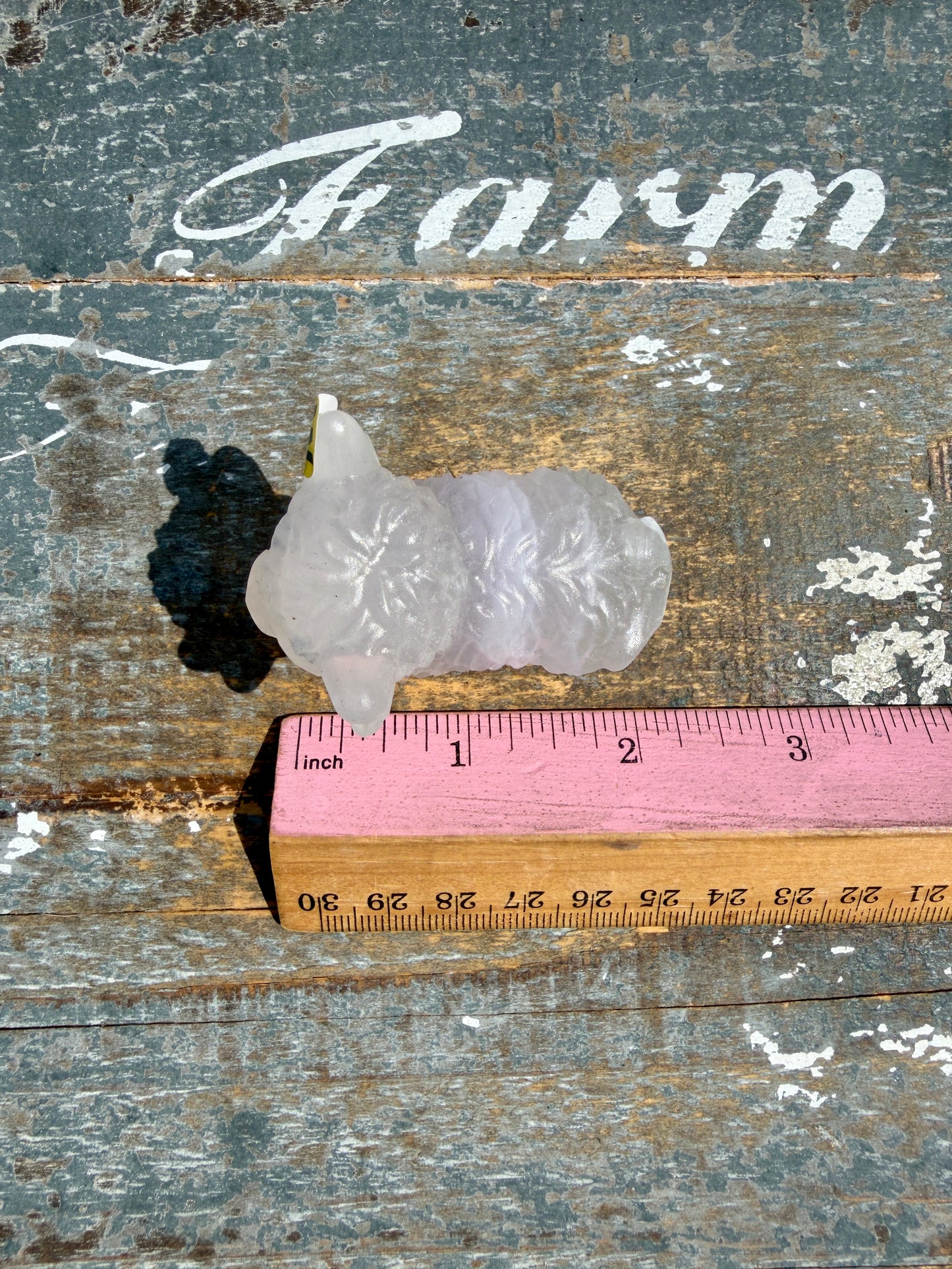 Adorable Yttrium Fluorite Highland Cow | Opt W