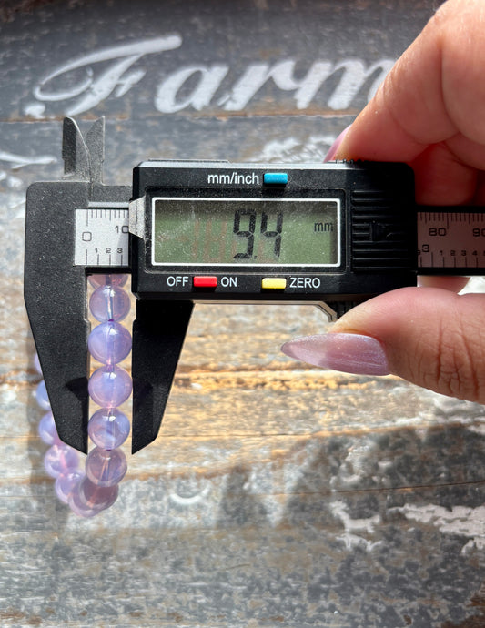 Gorgeous AAA Dark Lavender Moon Quartz Bracelet